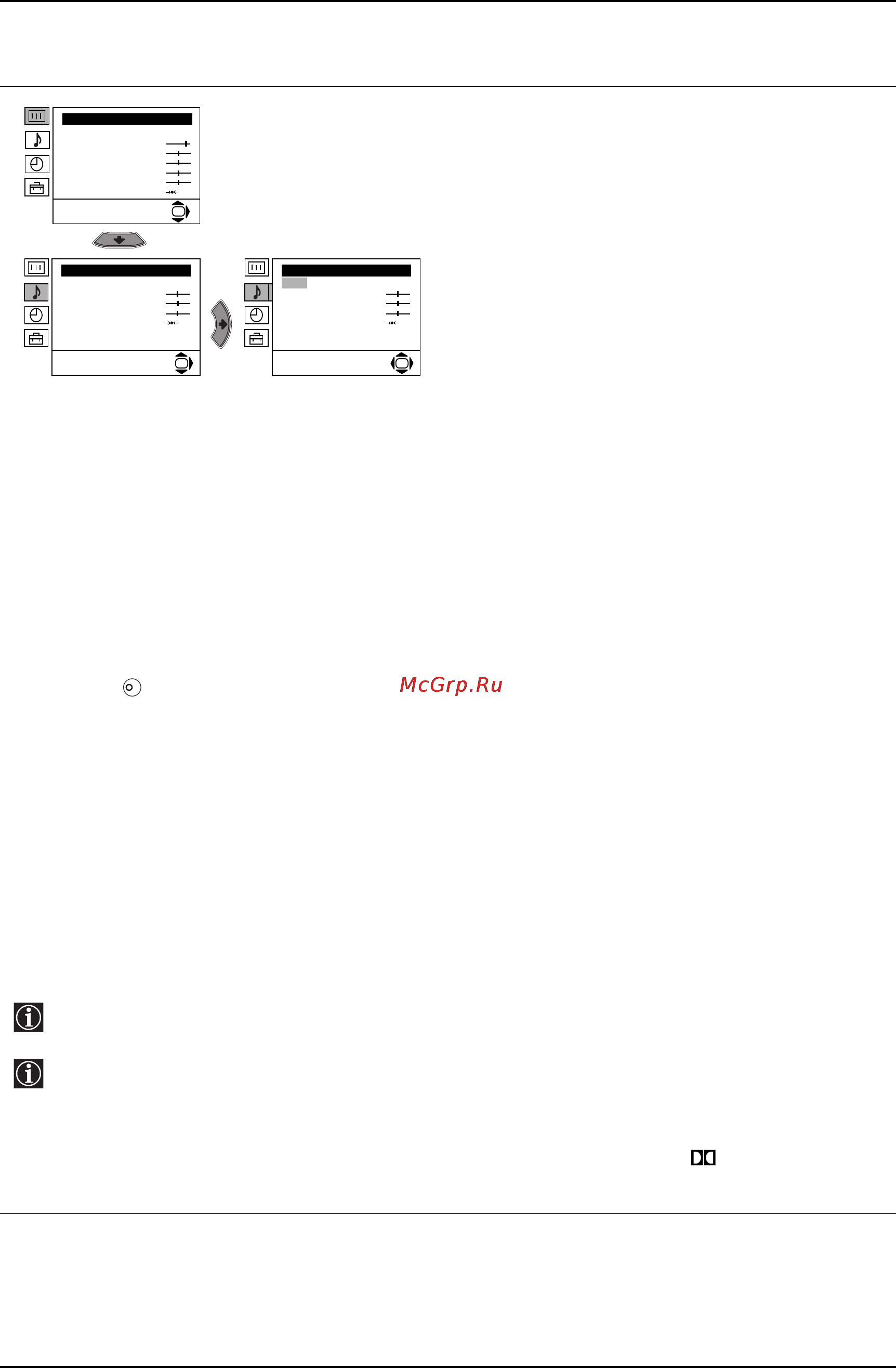 Sony KV-29XL71K [50/124] Úvod a použití různých menu