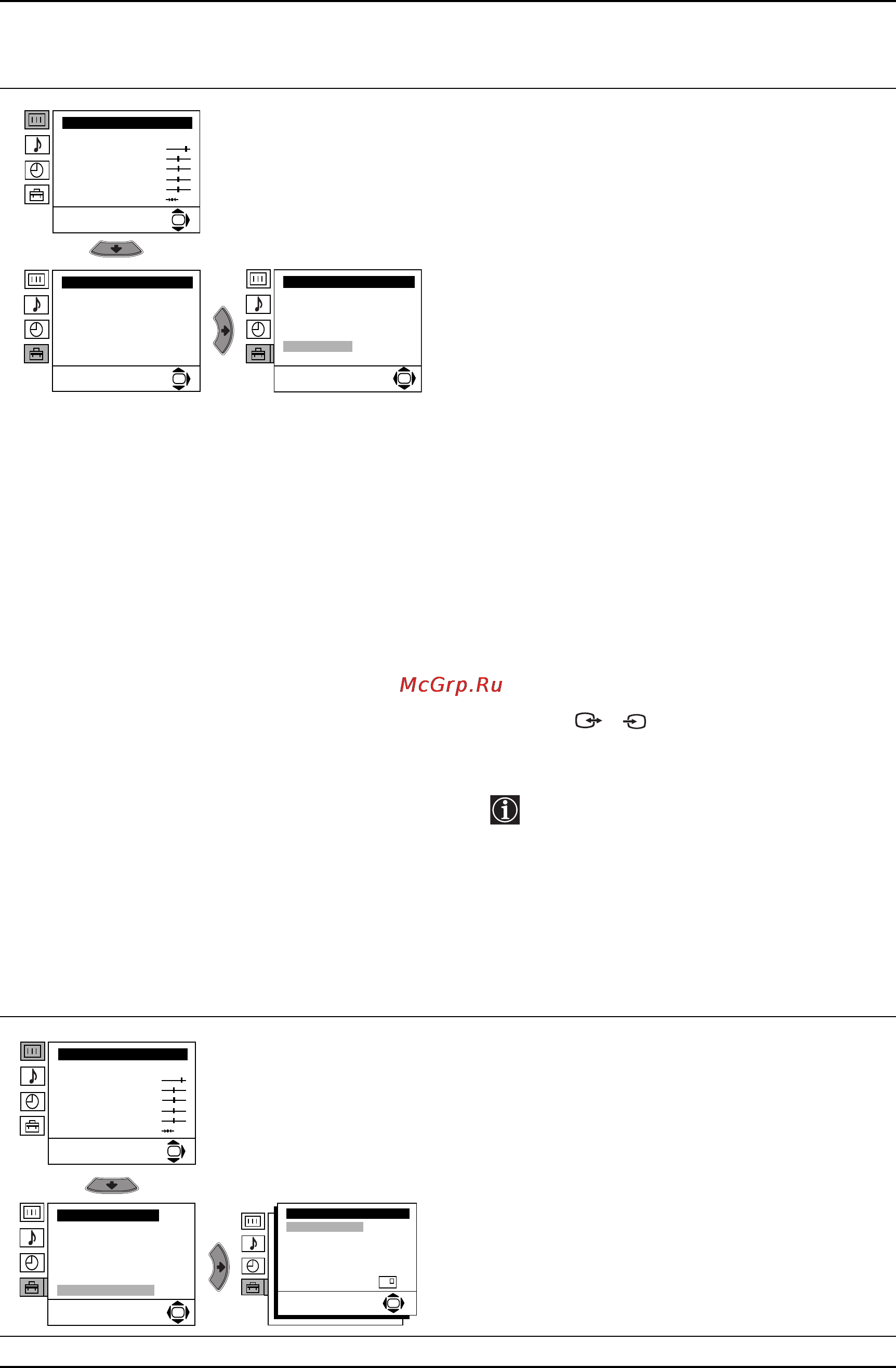 Sony KV-29XL70K [54/124] Úvod a použití různých menu