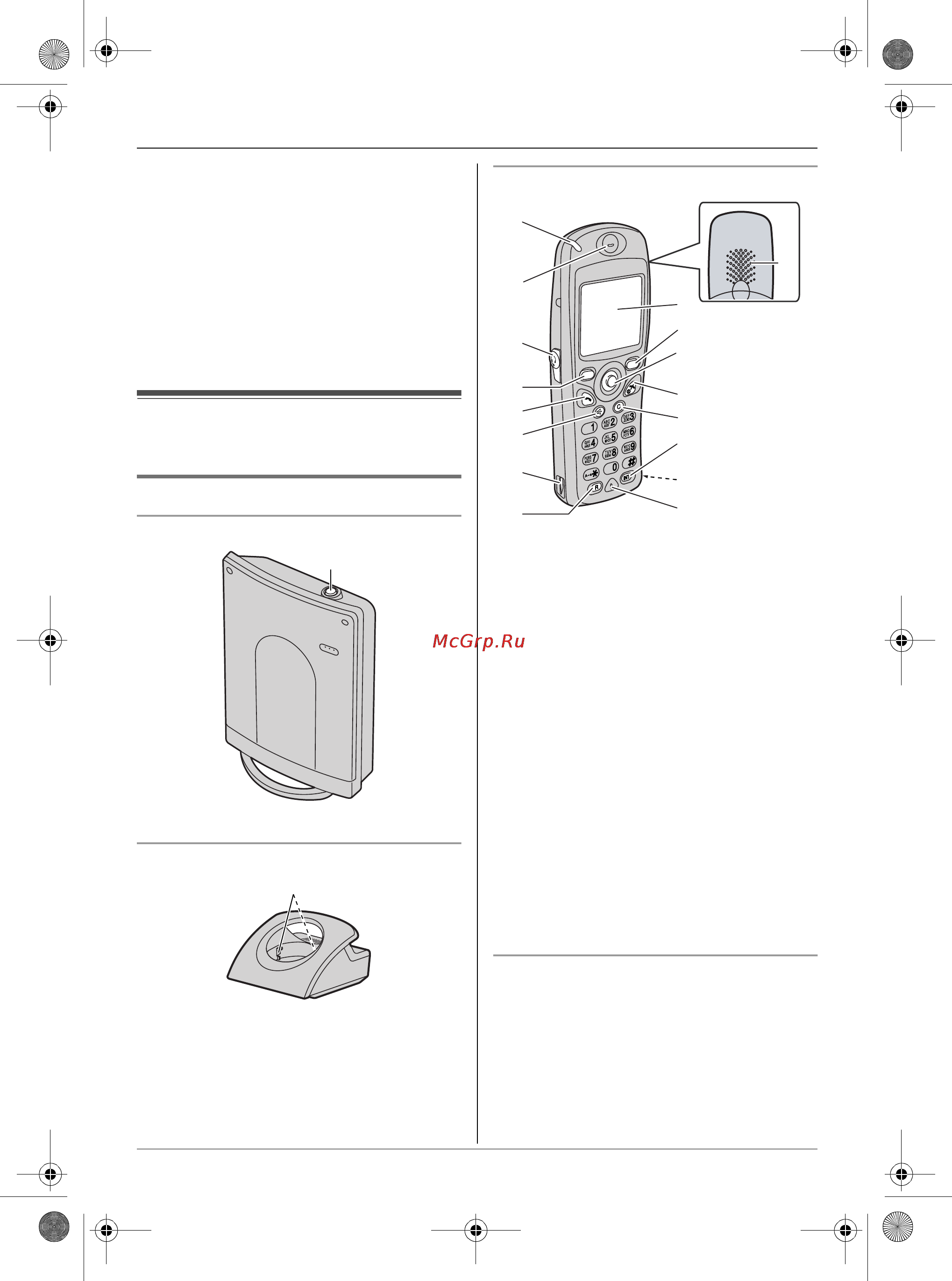 Panasonic KX-TCD586RU [6/64] Î²ãàíû óï²àâëåíèø è äèñïëåé