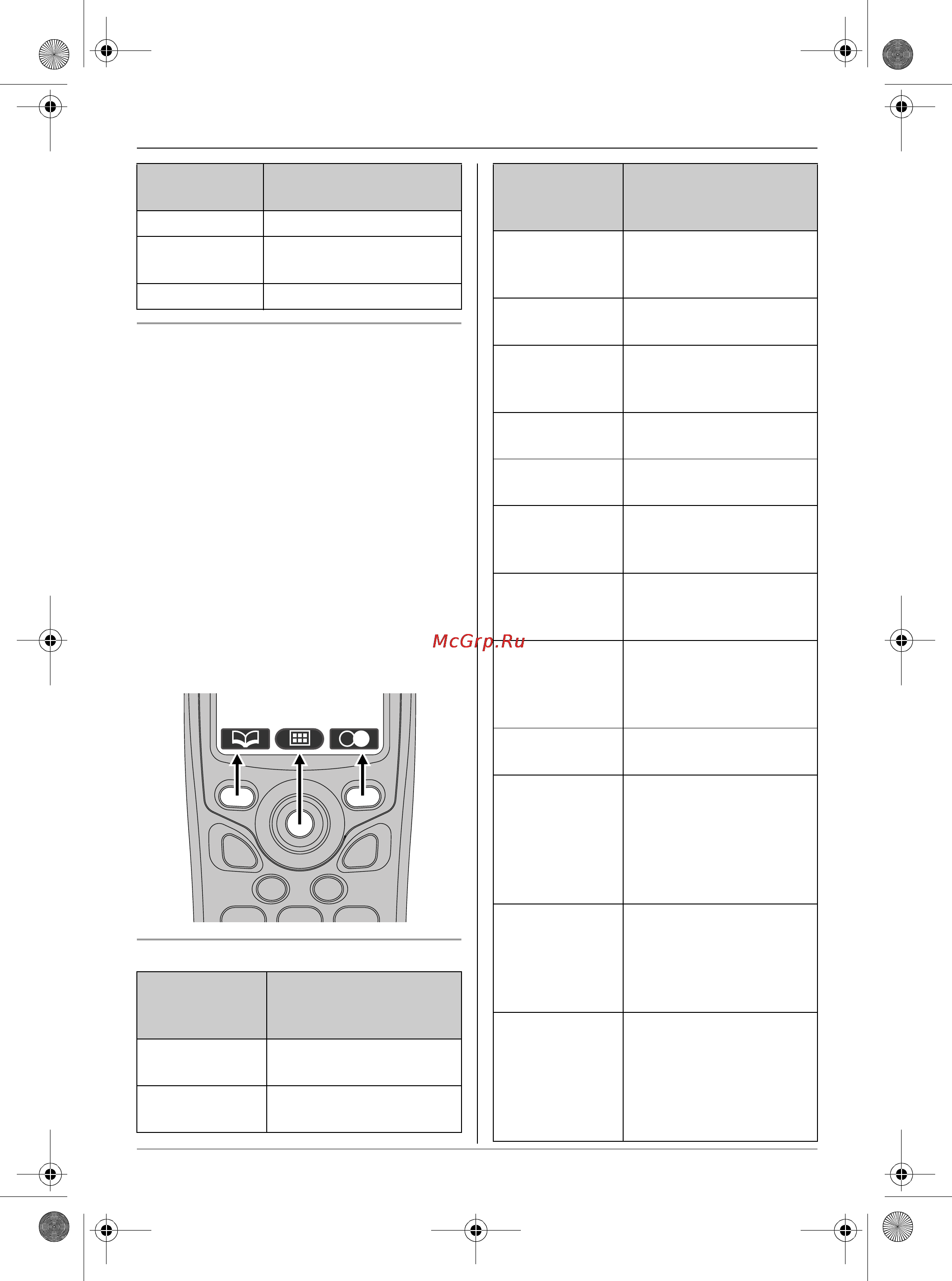 Panasonic KX-TCD586RU Инструкция по эксплуатации онлайн [8/64] 50798