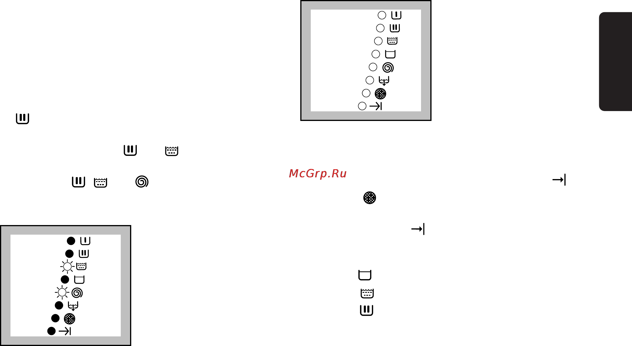 Zanussi FE 1014 N [31/92] Programsekvensindikering