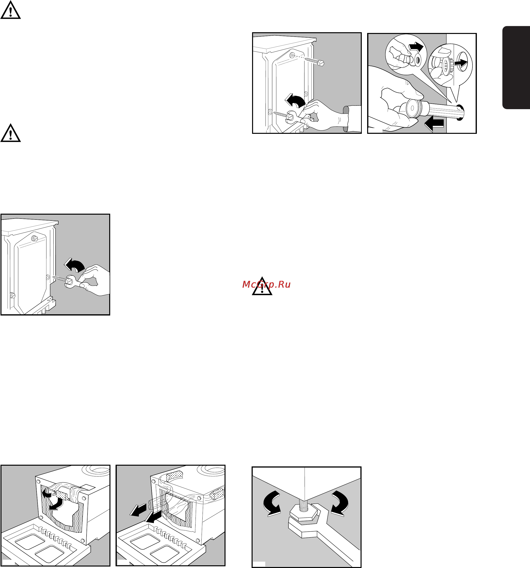 Zanussi FE 1014 N [45/92] Installation