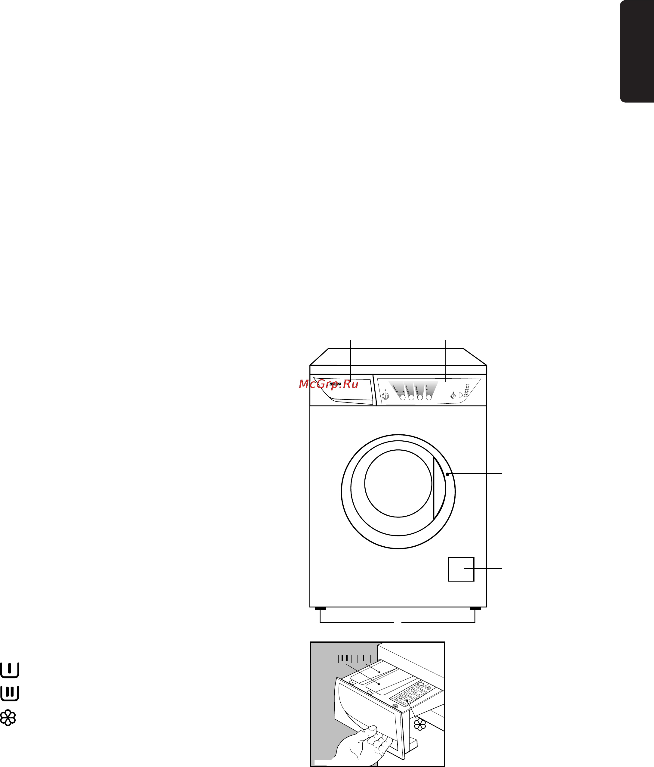 Zanussi FE 1014 N [9/92] Description of the appliance