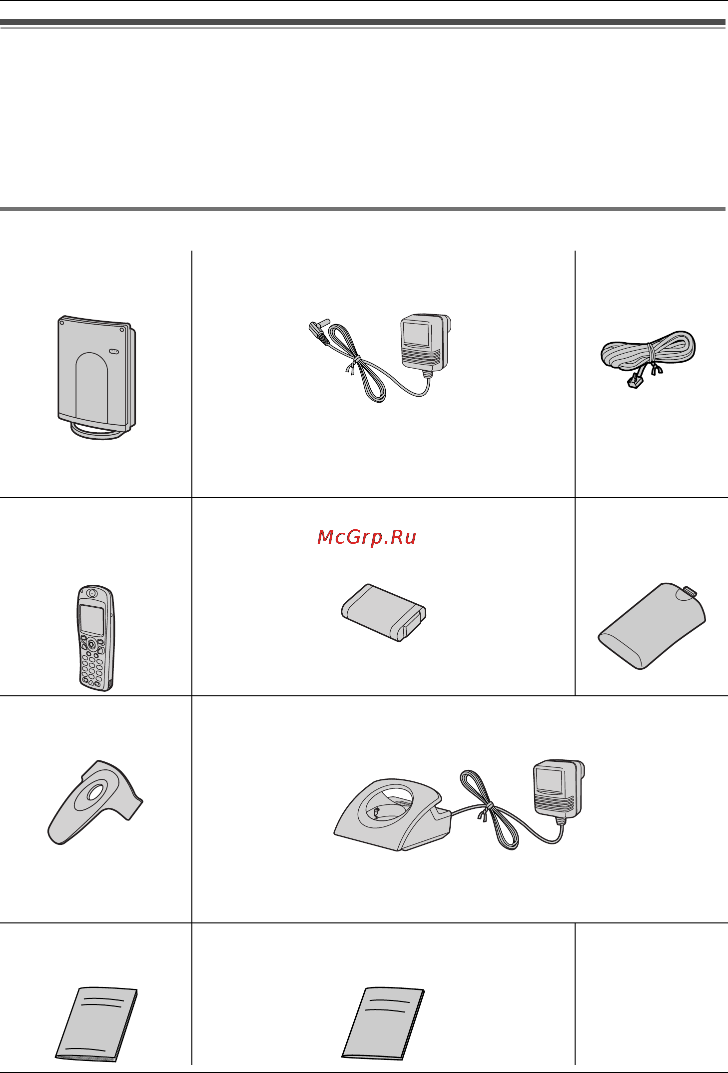 Panasonic KX-TCD566RU [3/52] Ïîäãîòîâêà