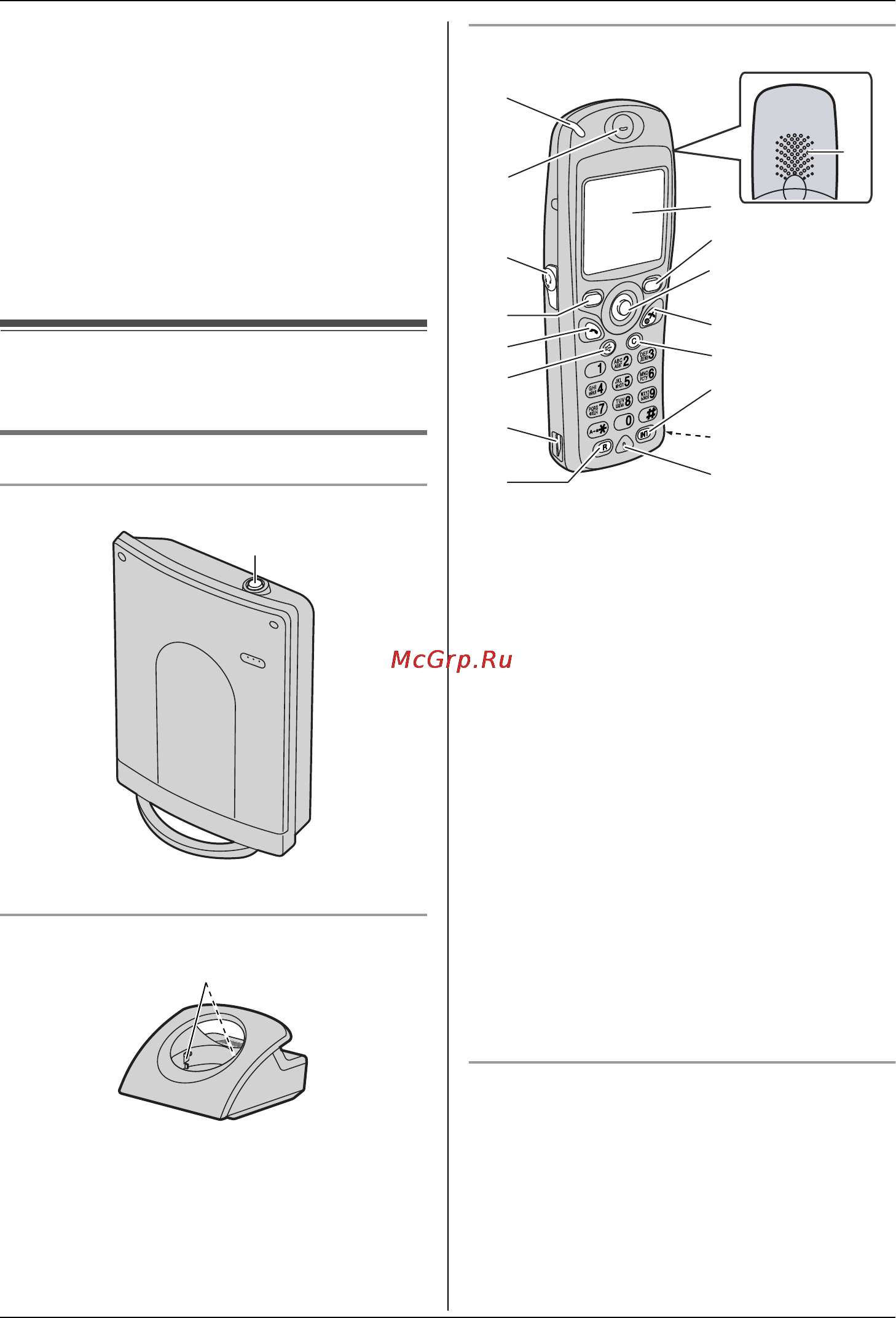 Panasonic KX-TCD566RU [6/52] Органы управления и дисплей