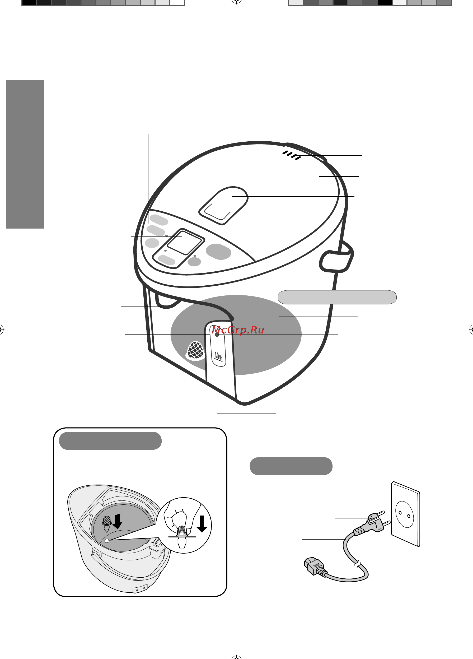 Panasonic NC-HU301PLTW [6/32] Инструкции по уходу