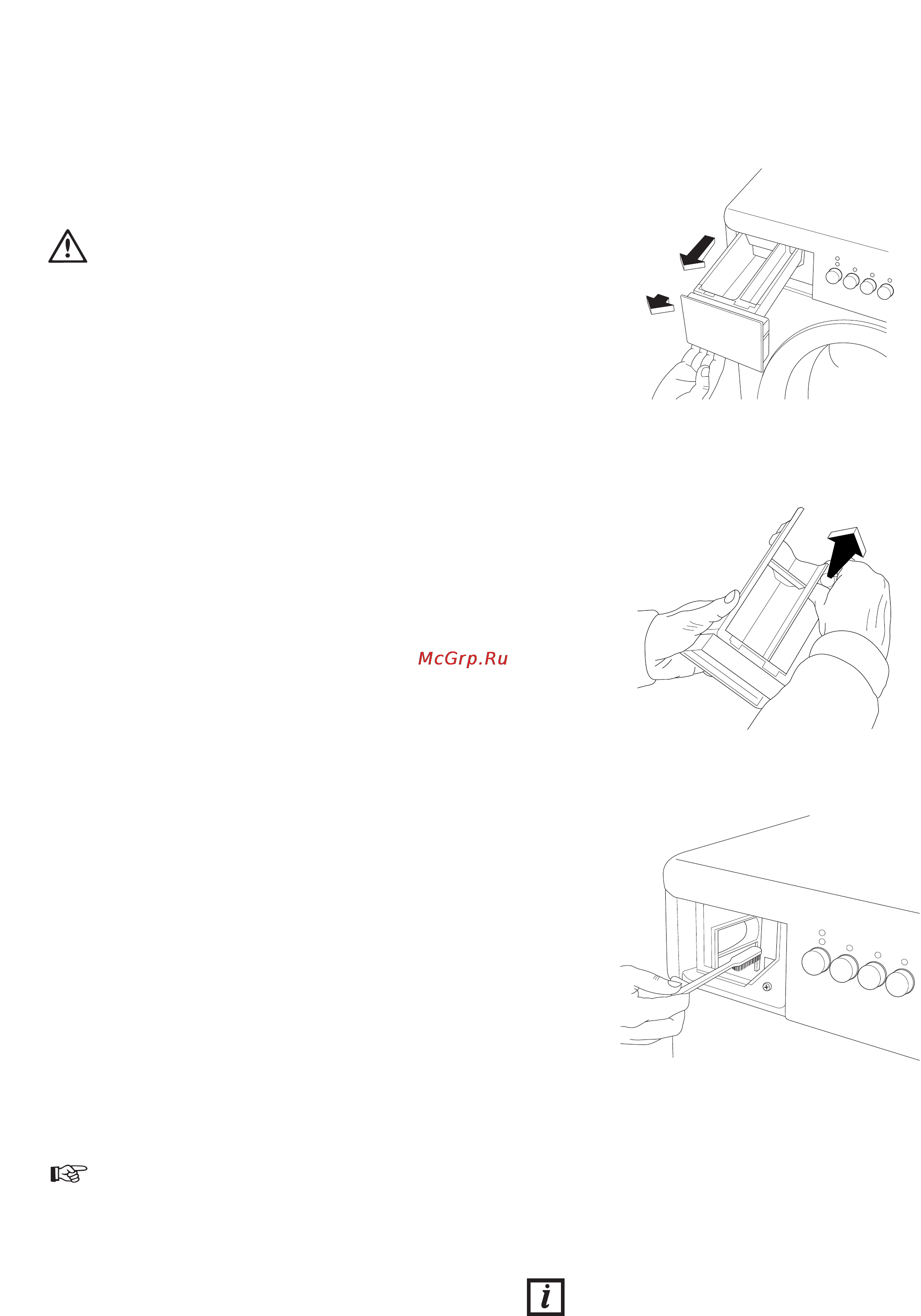Zanussi FCS 920C [14/20] Istka wnenej storony dwercy