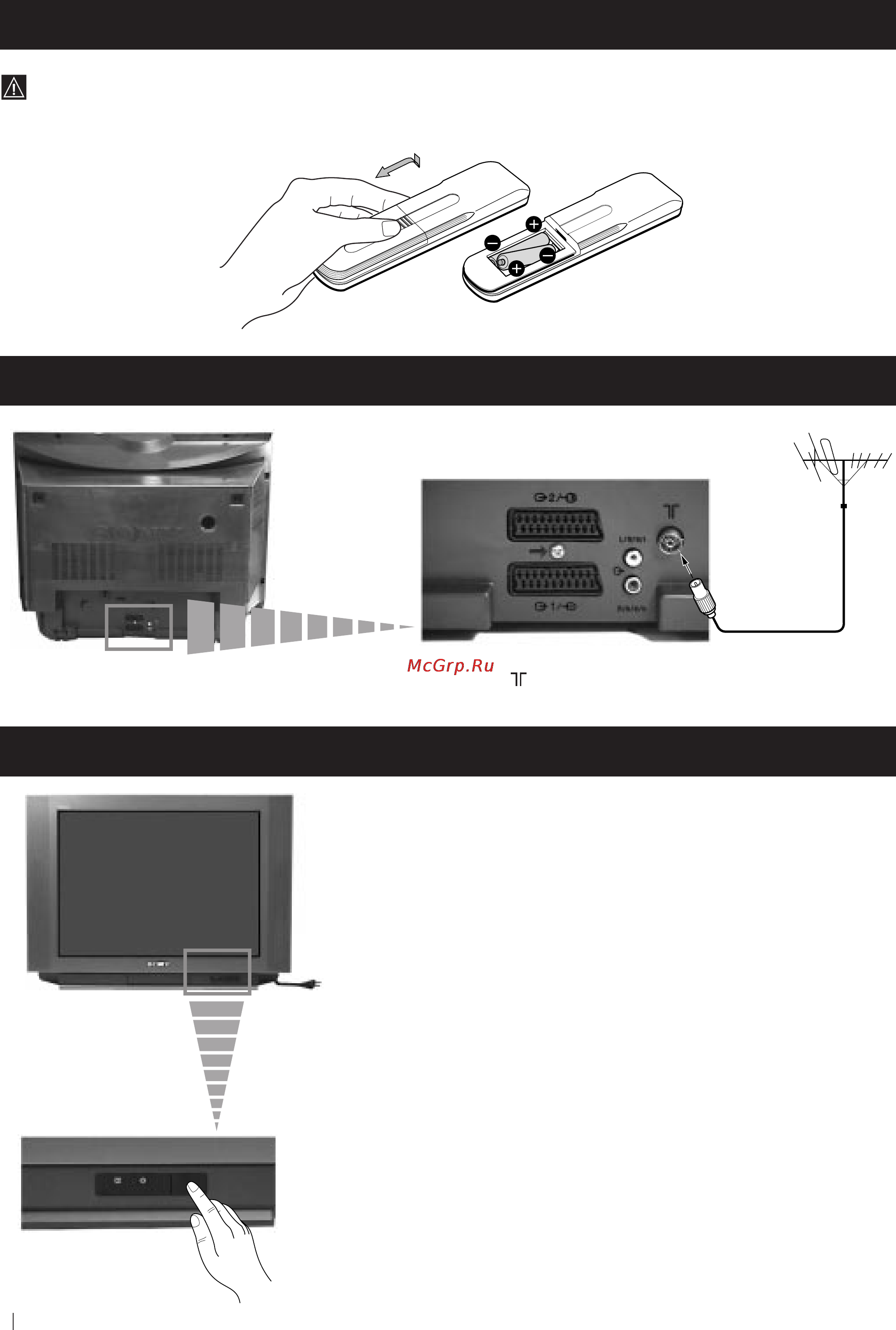 Sony FD TRINITRON KV-29FX20R [8/72] Connecting the aerial