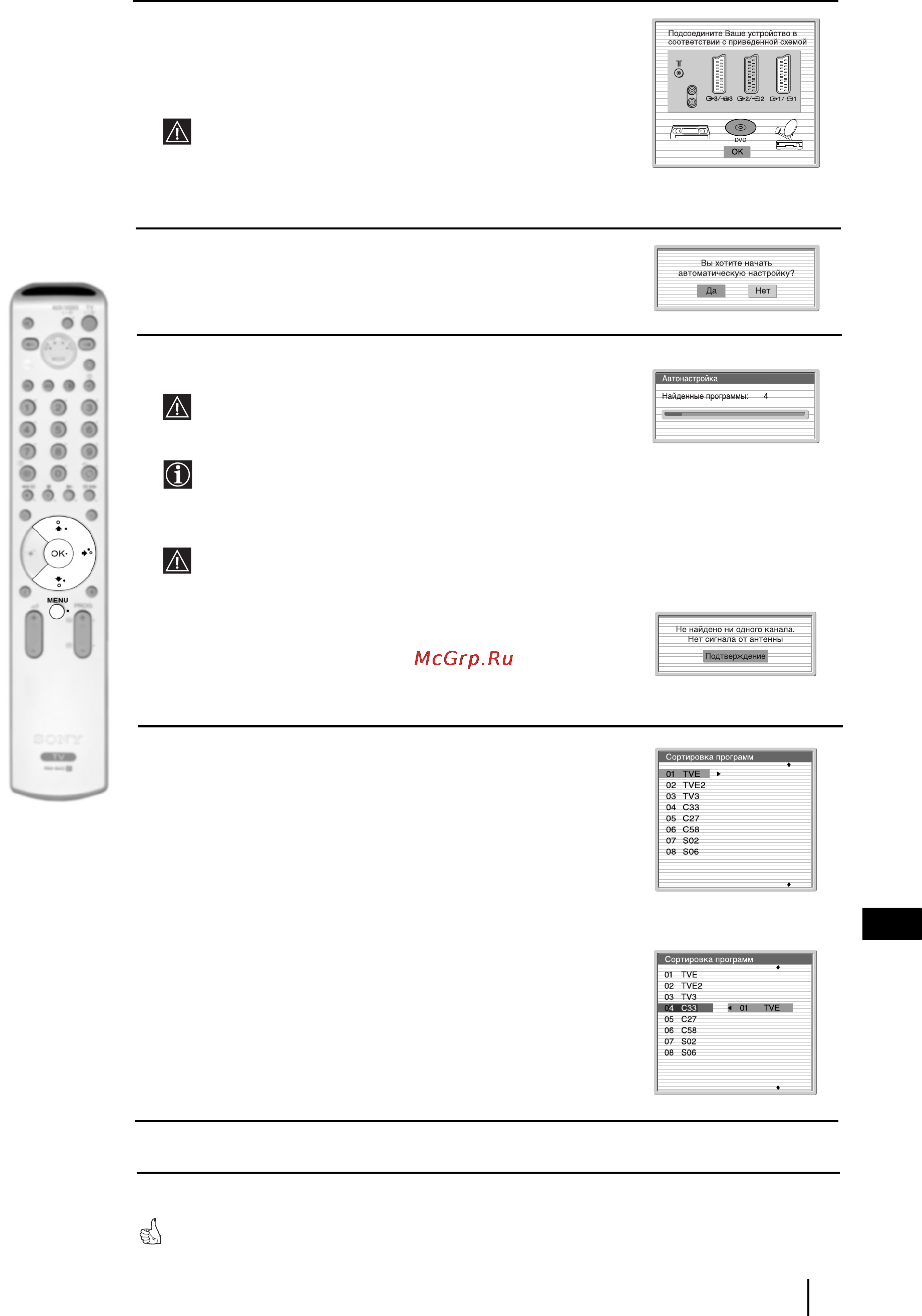 Sony KV-29FQ85K Инструкция по эксплуатации онлайн [143/164] 50949