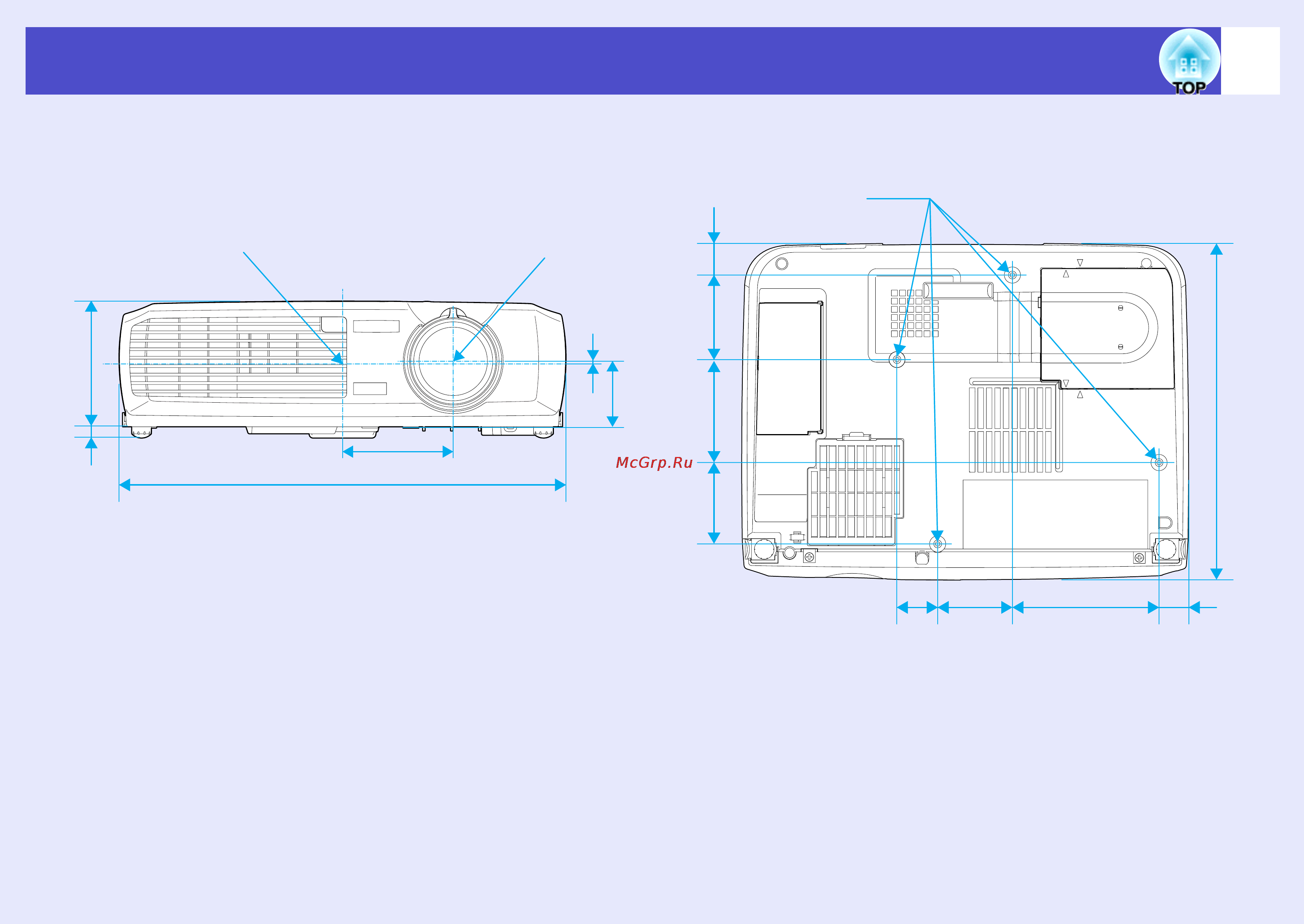 Epson EMP-74L [103/107] Appearance