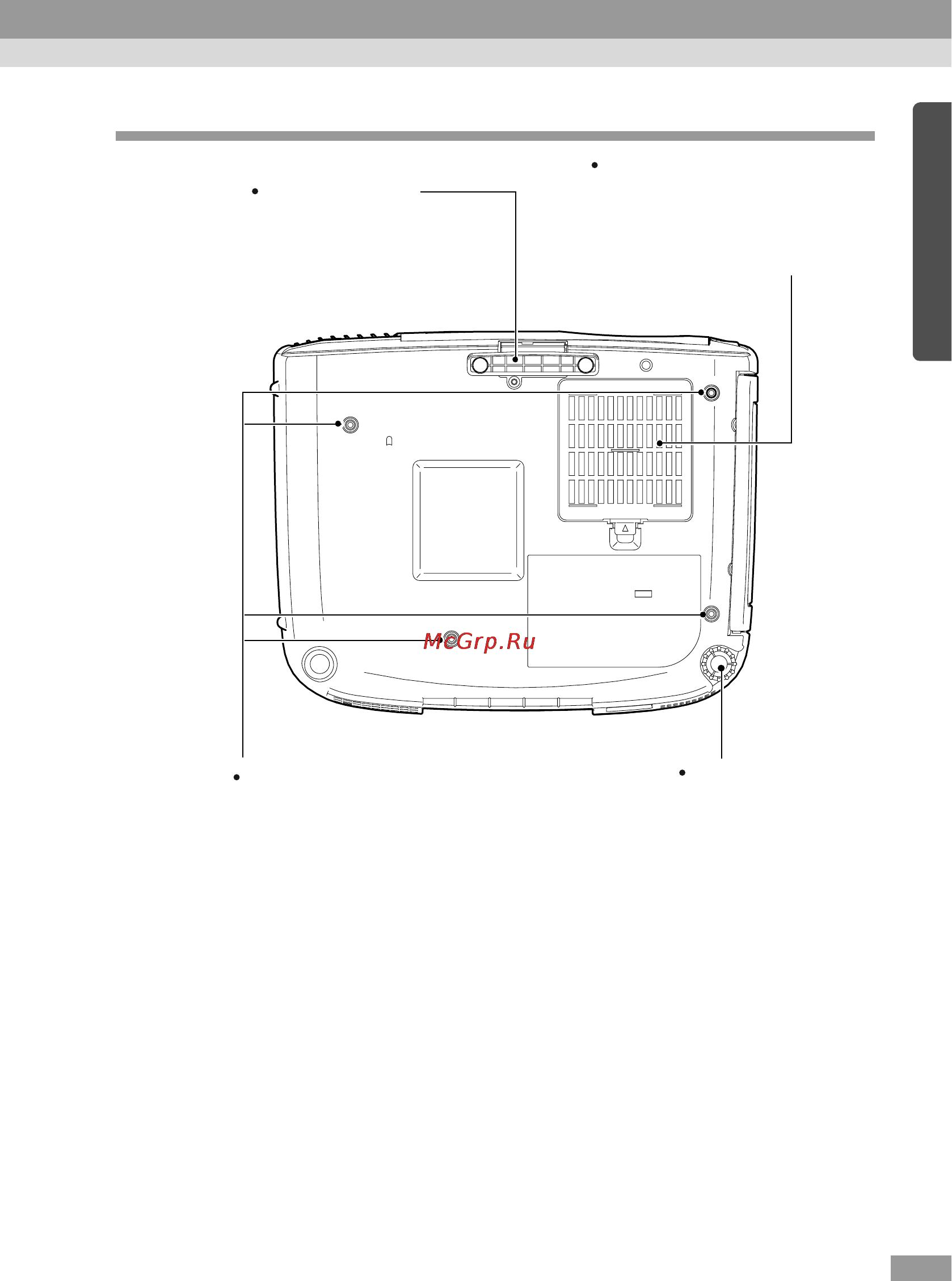 Epson EMP-820 [13/117] Корпус