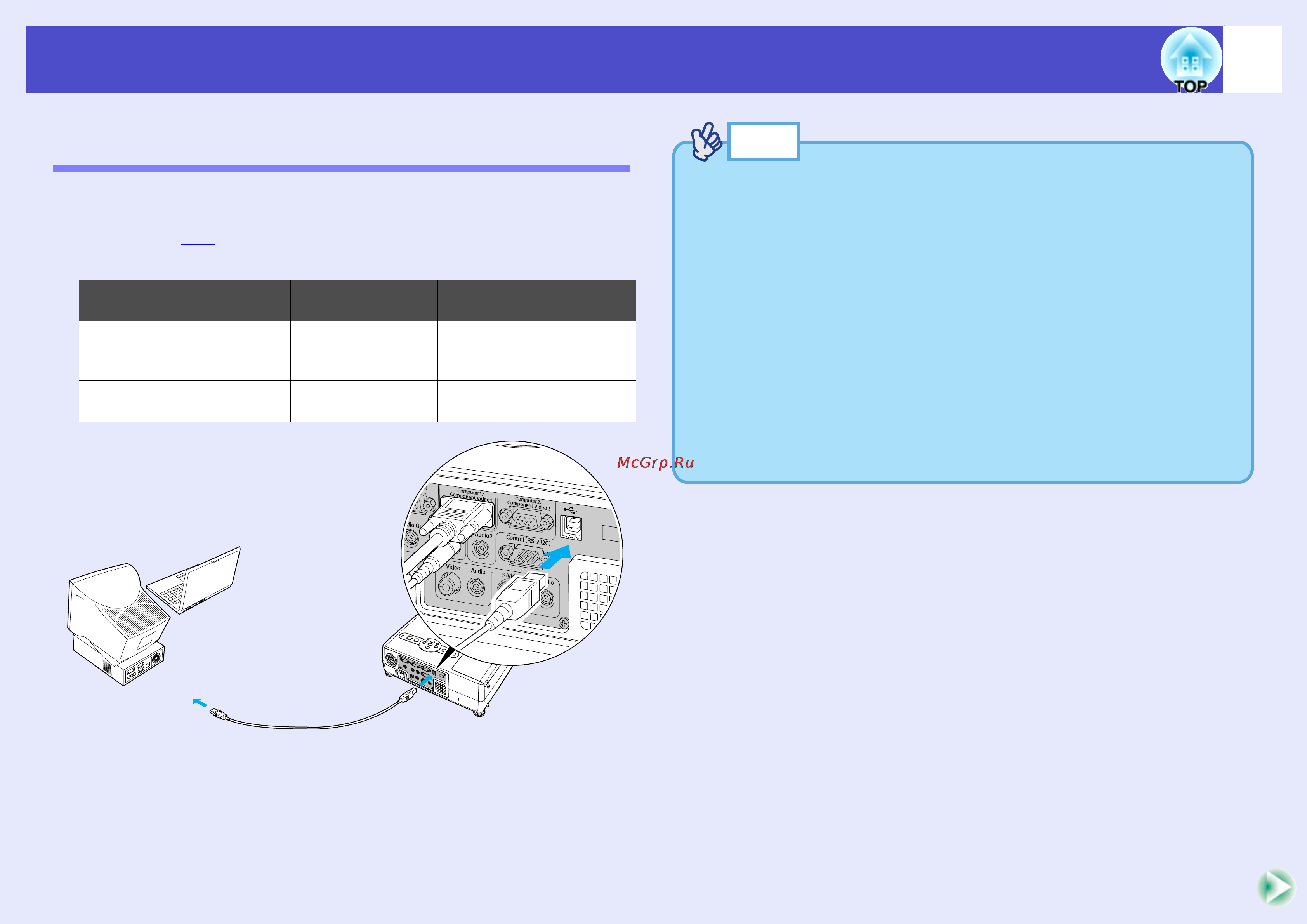 Epson EMP-821 [21/109] Управление указателем мыши с пульта ду функция беспроводной мыши