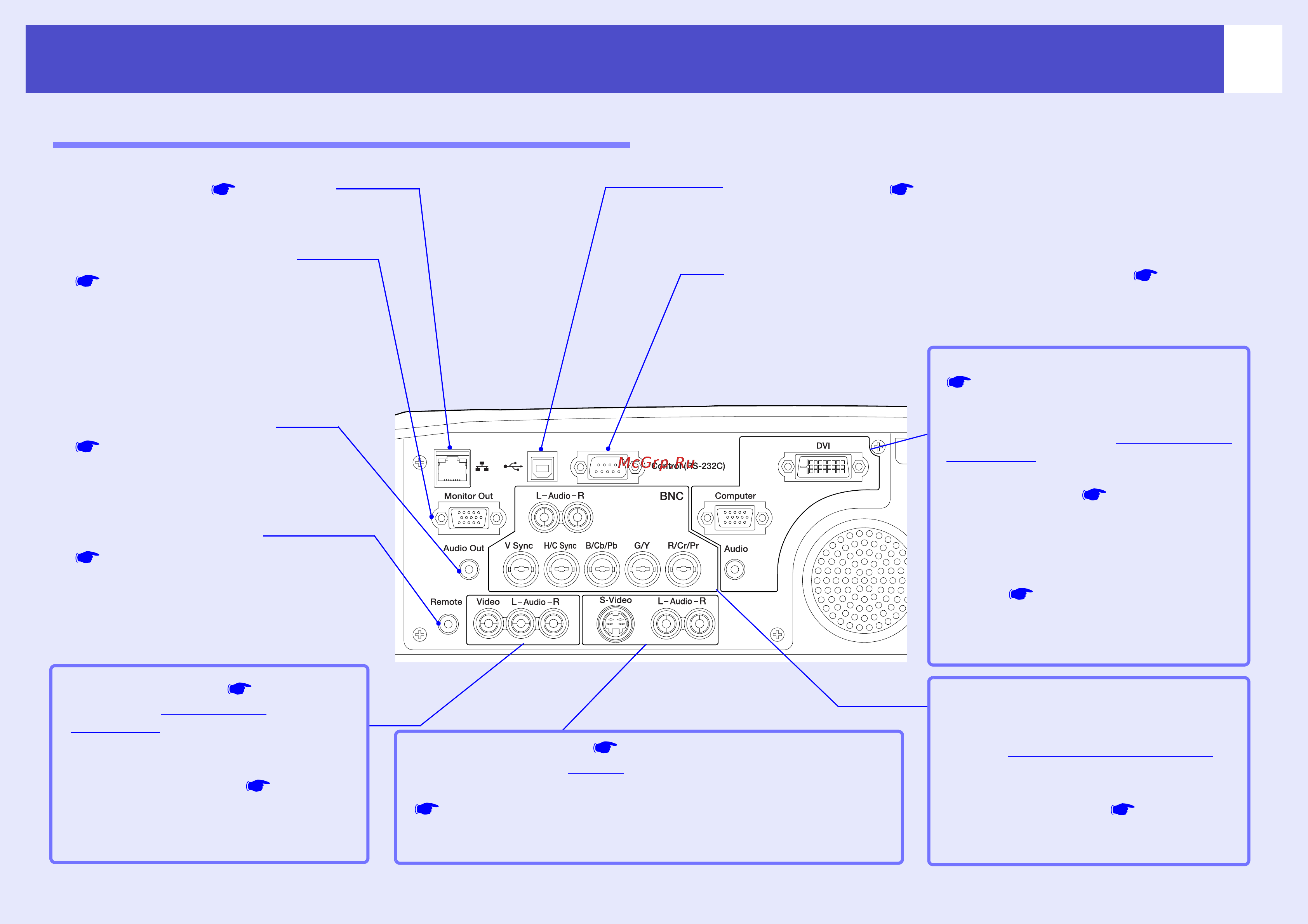 Epson EMP-7900NL [12/158] Разъем usb стр 20 стр 146