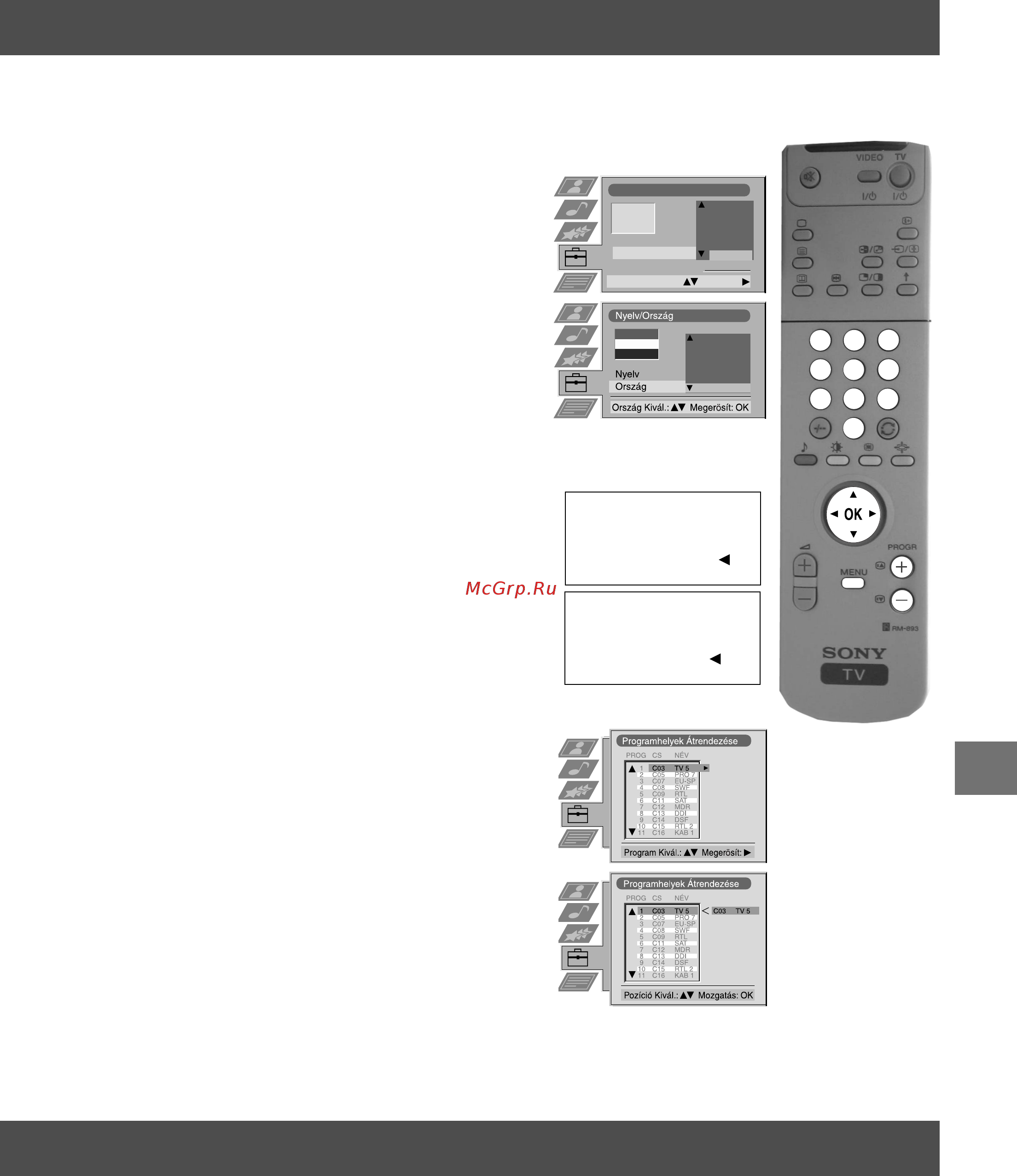 Sony KV-29FQ75K [87/160] A tv hangolása