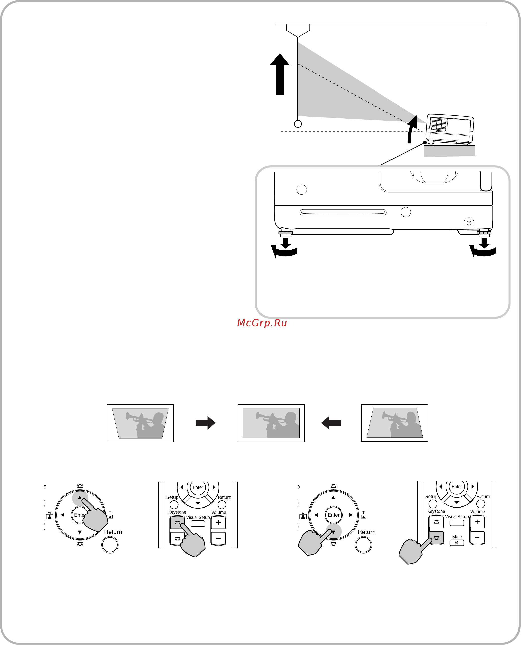 Epson EMP-DM1 [24/84] Ęîððĺęňčðîâęŕ ňðŕ ĺöĺčäŕëüíîăî čńęŕćĺíč čçîáðŕćĺíč ňðŕ ĺöĺčäŕëüíîĺ čńęŕćĺíčĺ