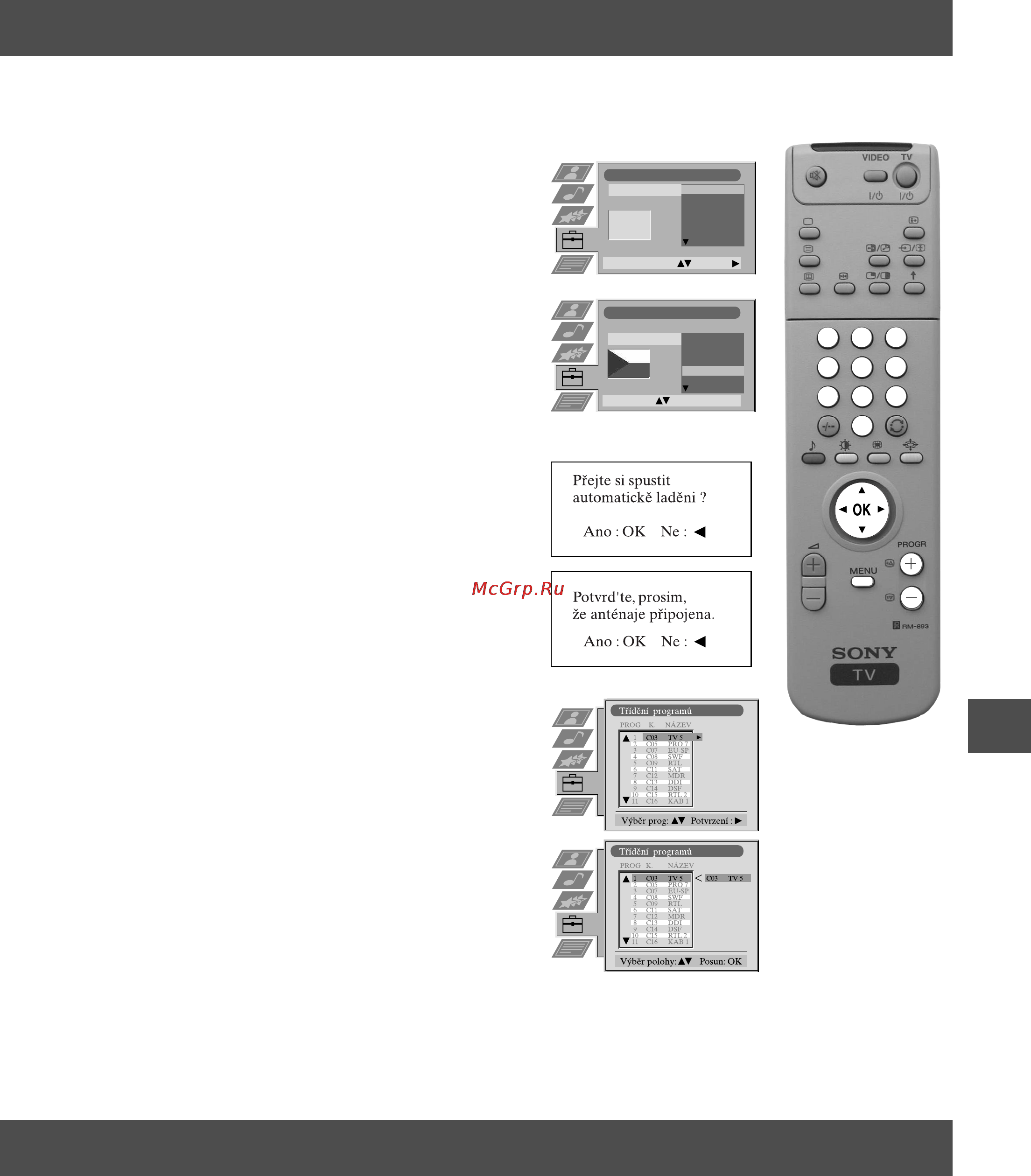 Sony KV-29FQ65K [61/160] Vyladění televizoru