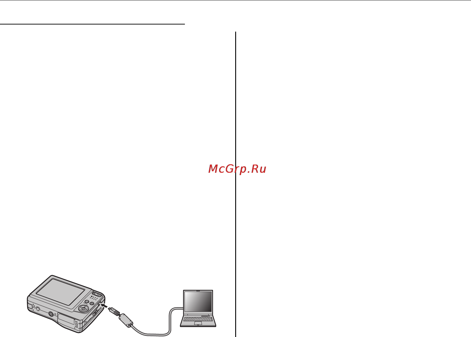 Fujifilm FinePix A235 Silver [58/103] Подключение фотокамеры подключение фотокамеры
