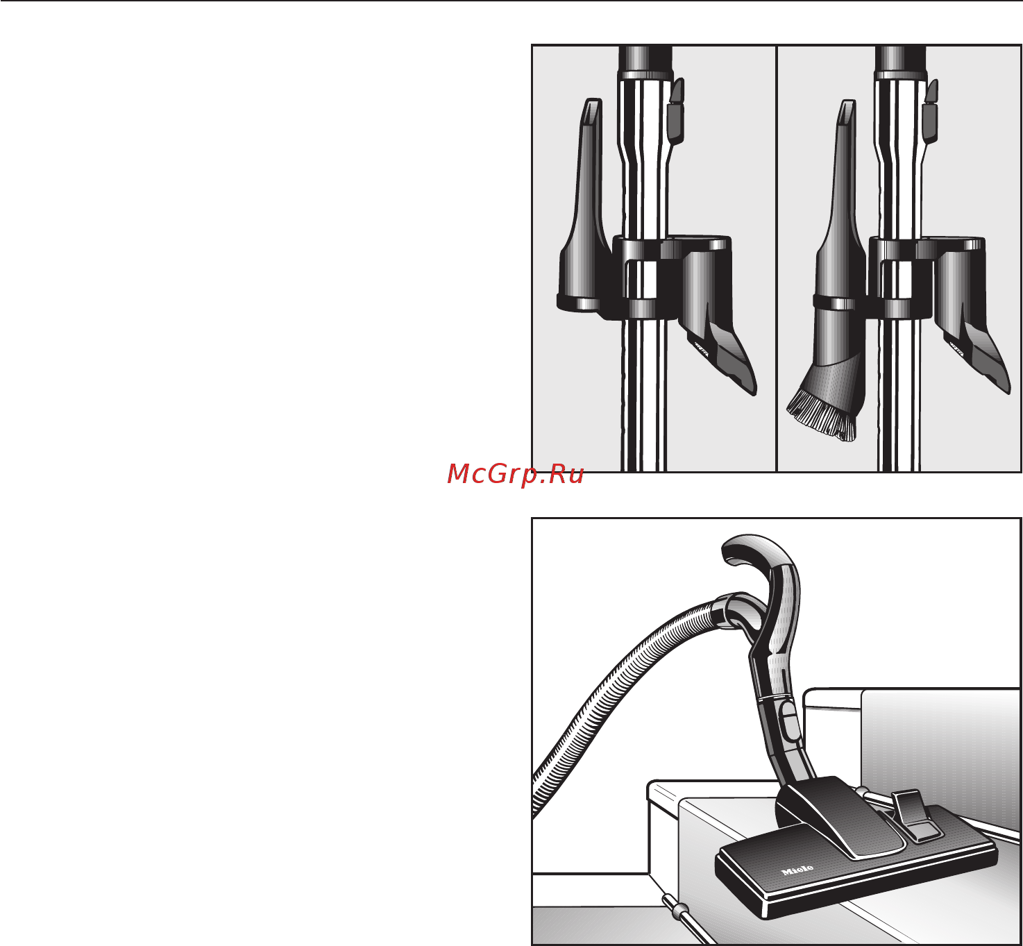 Miele S 4780 [16/44] Насадка для пола