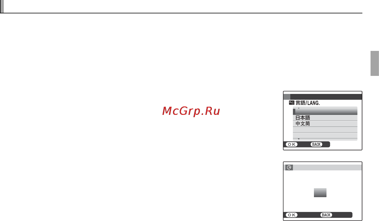 Fujifilm FinePix JV200 Silver [27/112] Основные установки основные установки