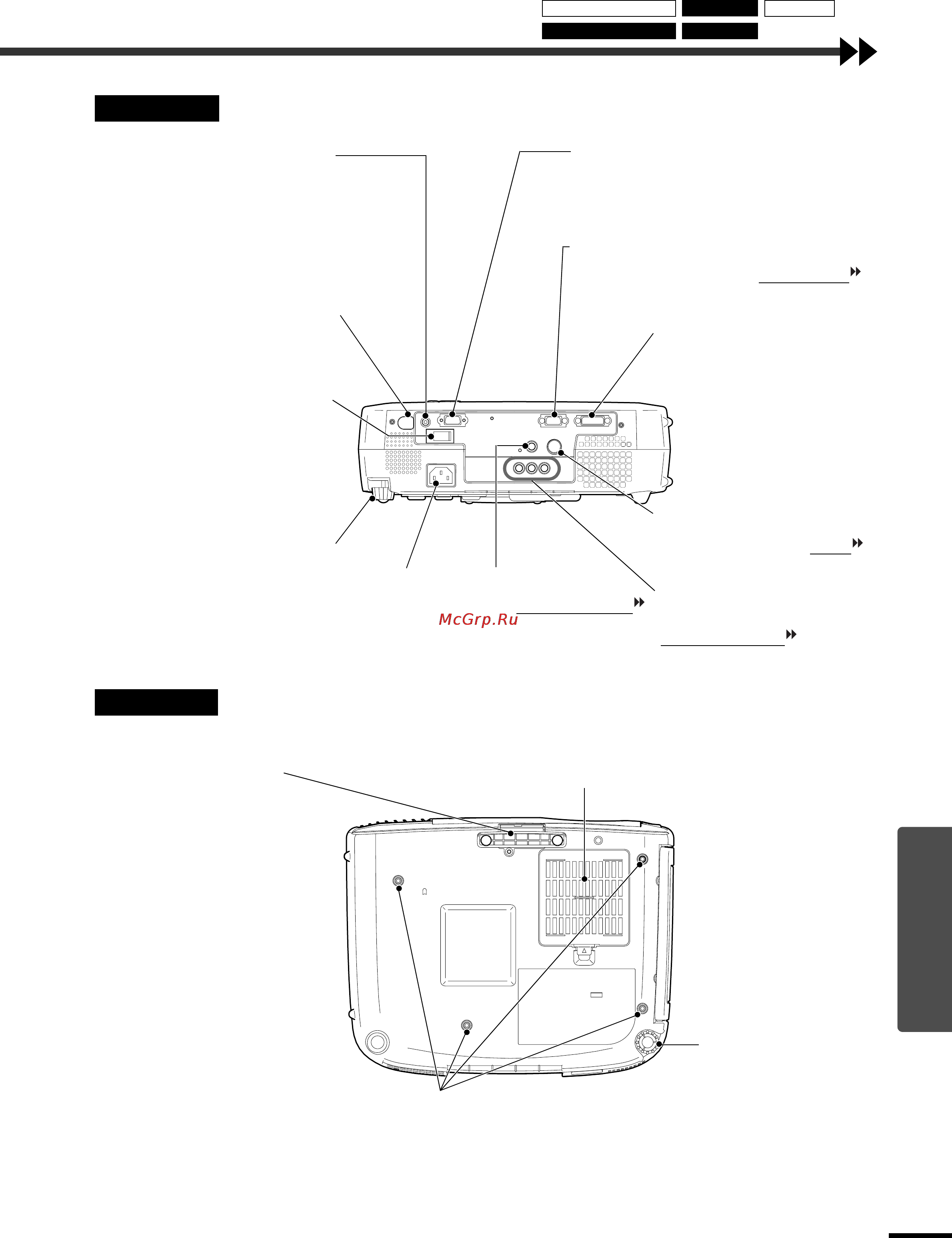 Epson EMP-TW100 [59/69] Вид сзади