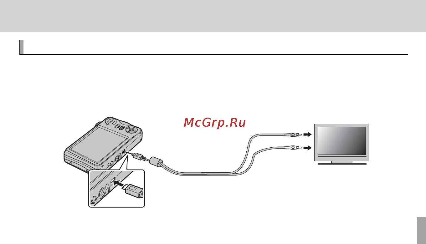Fujifilm FinePix JV200 Black [57/112] Подключения подключения