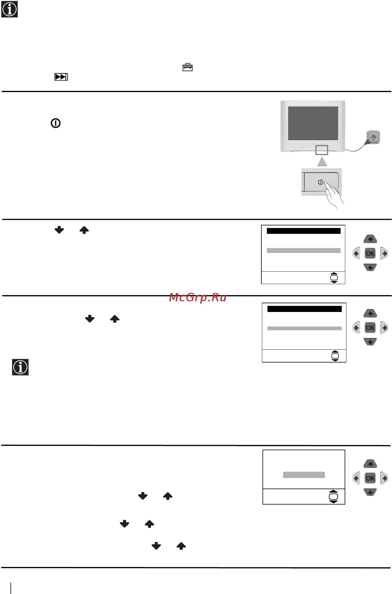 Sony KV-29CL10K [8/122] Switching on the tv and automatically tuning