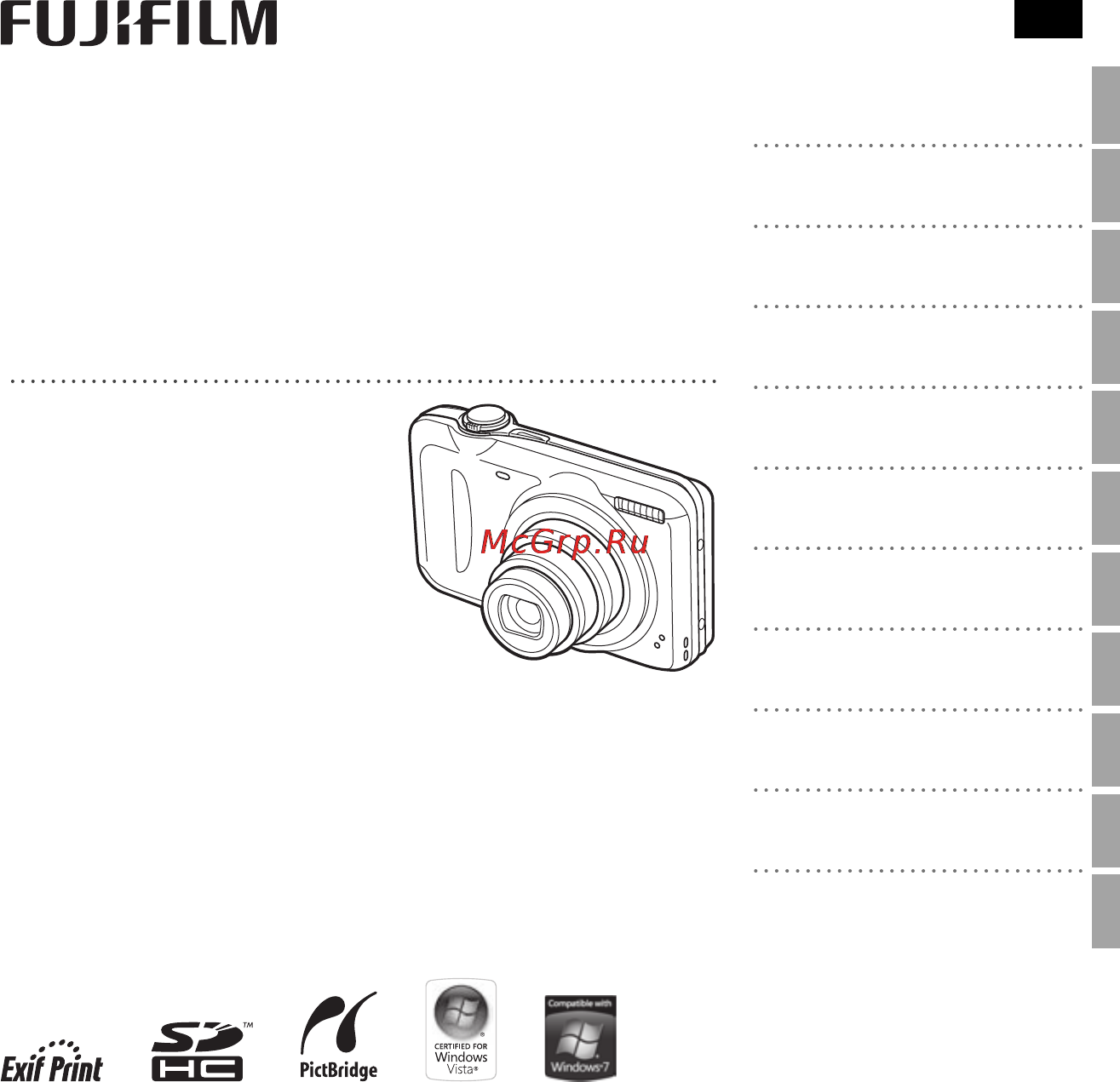 Fujifilm FinePix T300 Black Инструкция по эксплуатации онлайн