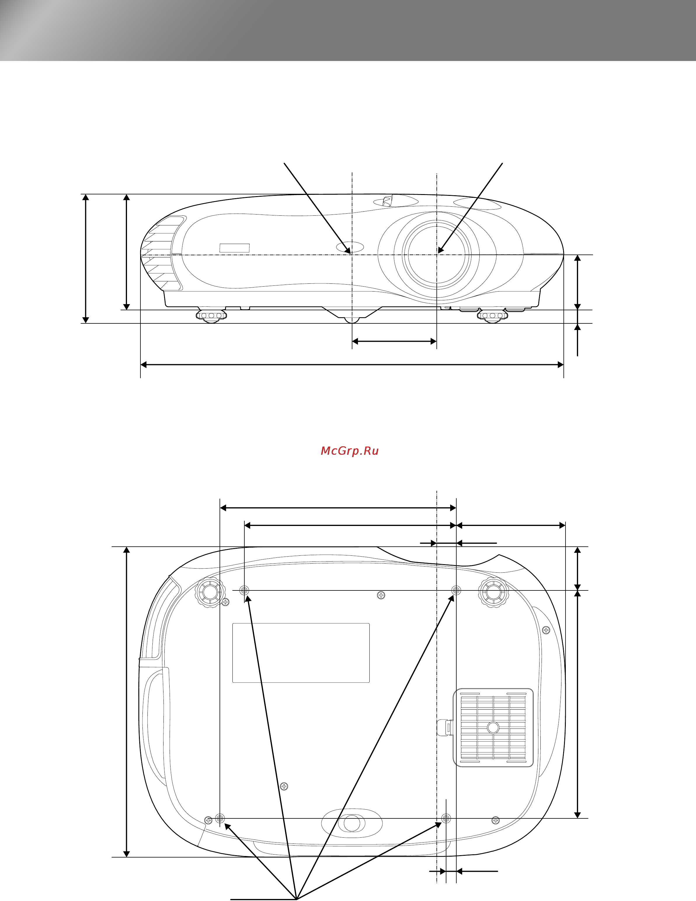 Epson EMP-TW200H [9/52] Units mm