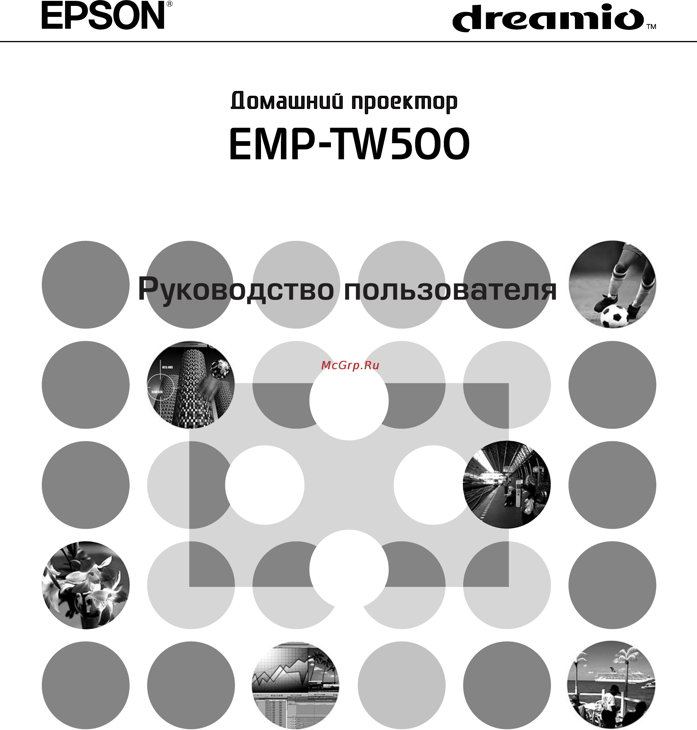 Epson EMP-TW500 Инструкция по эксплуатации онлайн