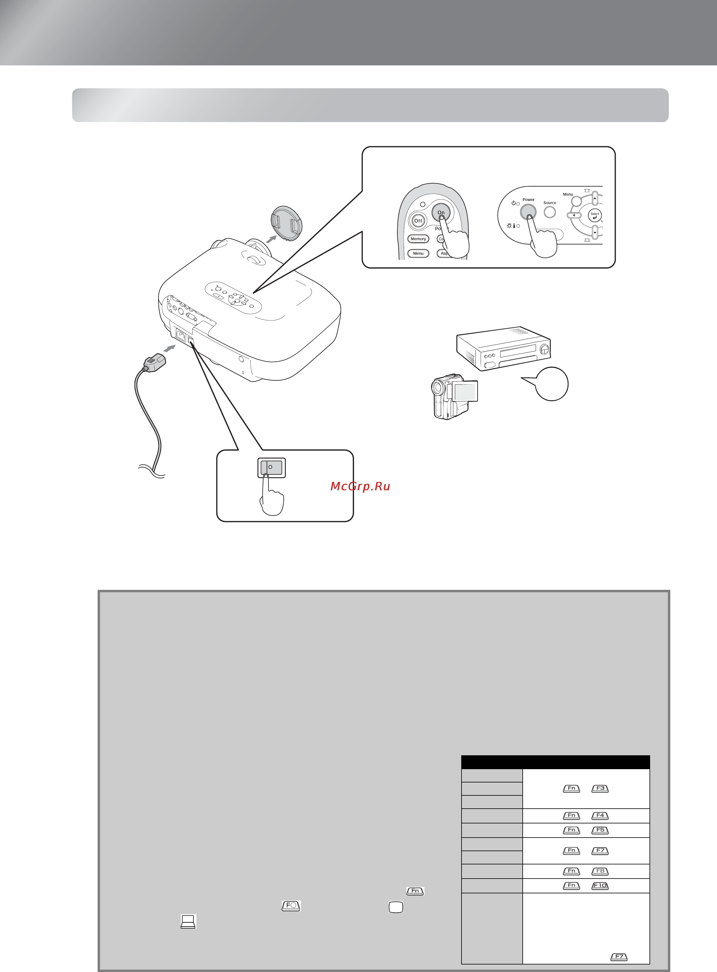 Epson EMP-TW600 [16/60] Совет