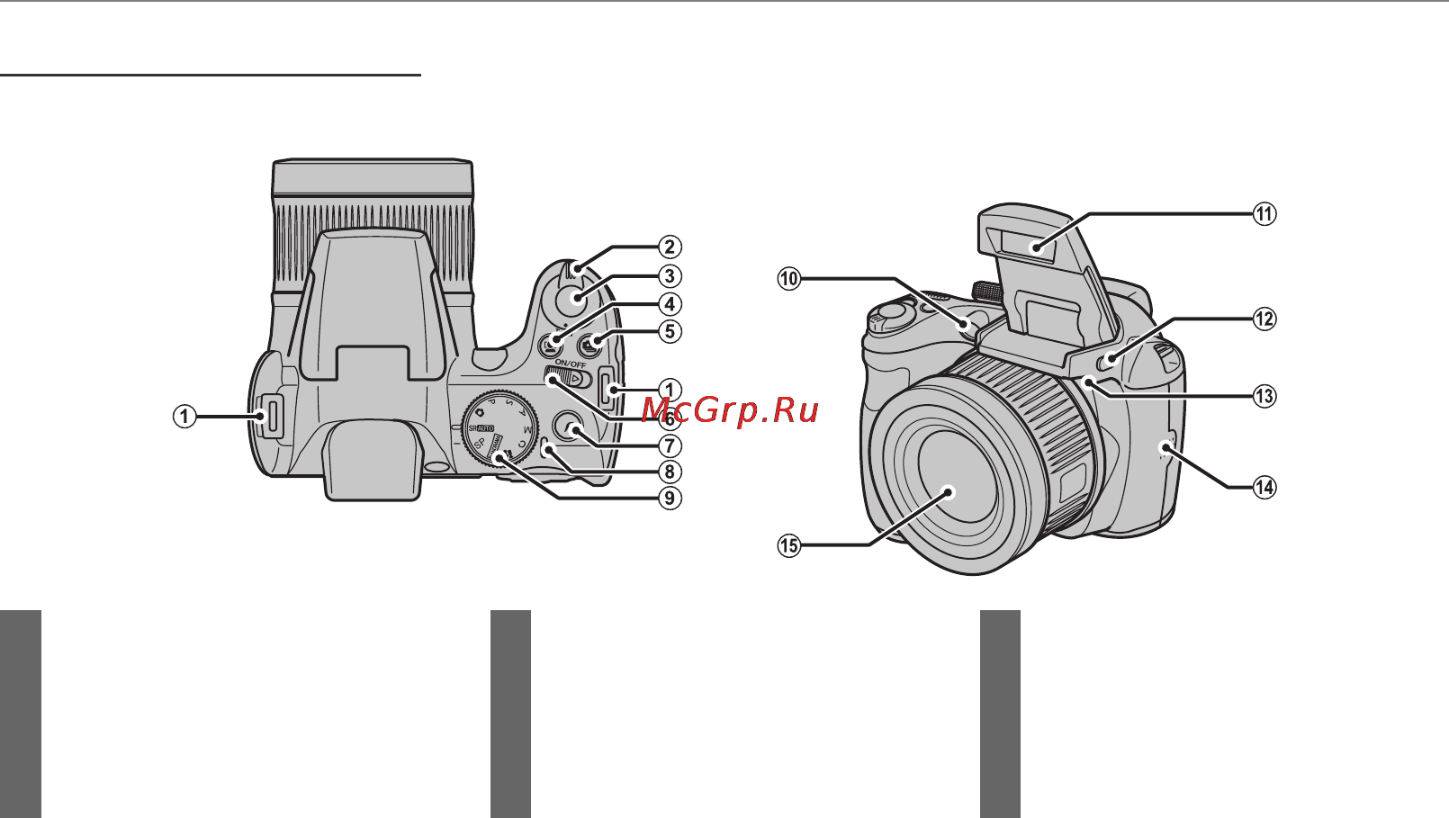 Fujifilm FinePix S4000 [16/144] Части фотокамеры части фотокамеры