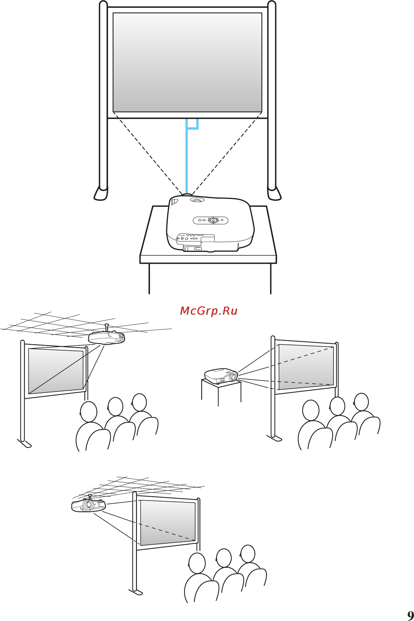 Epson EMP-TW680 Инструкция по эксплуатации онлайн [9/16] 51100