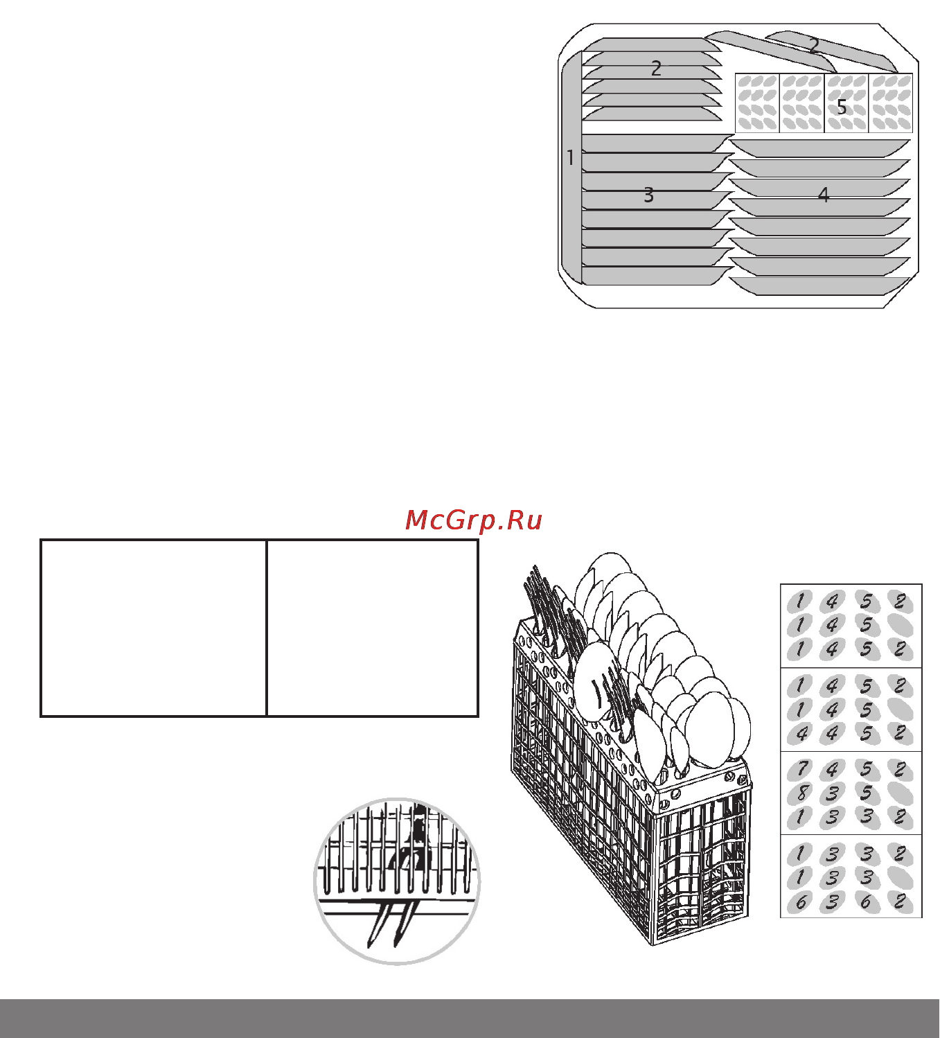 Elenberg DW-9001 [32/41] Silverware basket