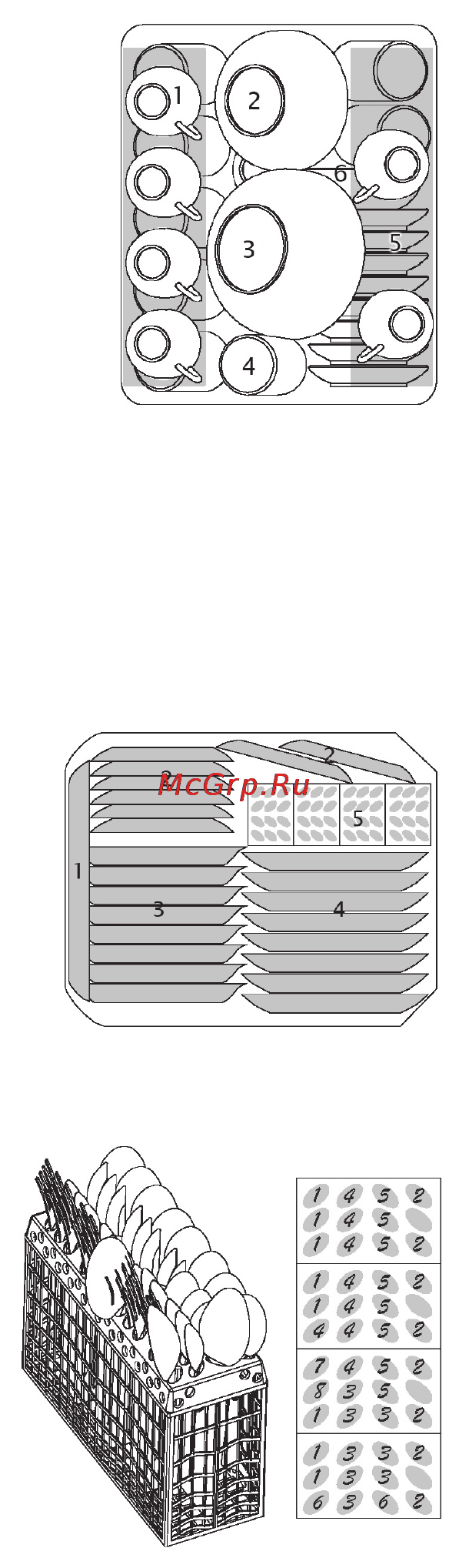 Elenberg DW-9205 [11/40] Корзина для столовых приборов