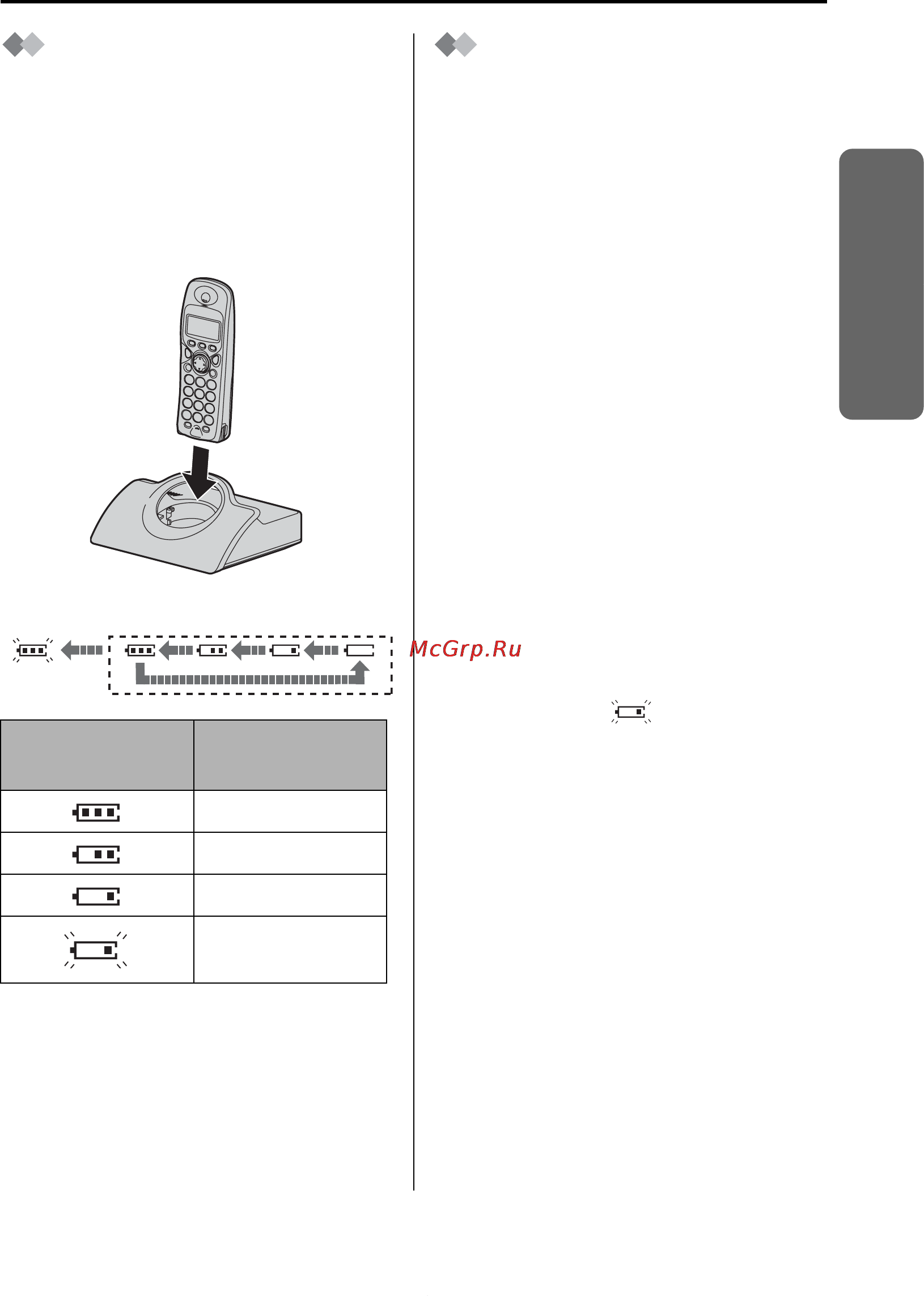 Panasonic KX-TCD450RU Инструкция по эксплуатации онлайн [5/51] 51134