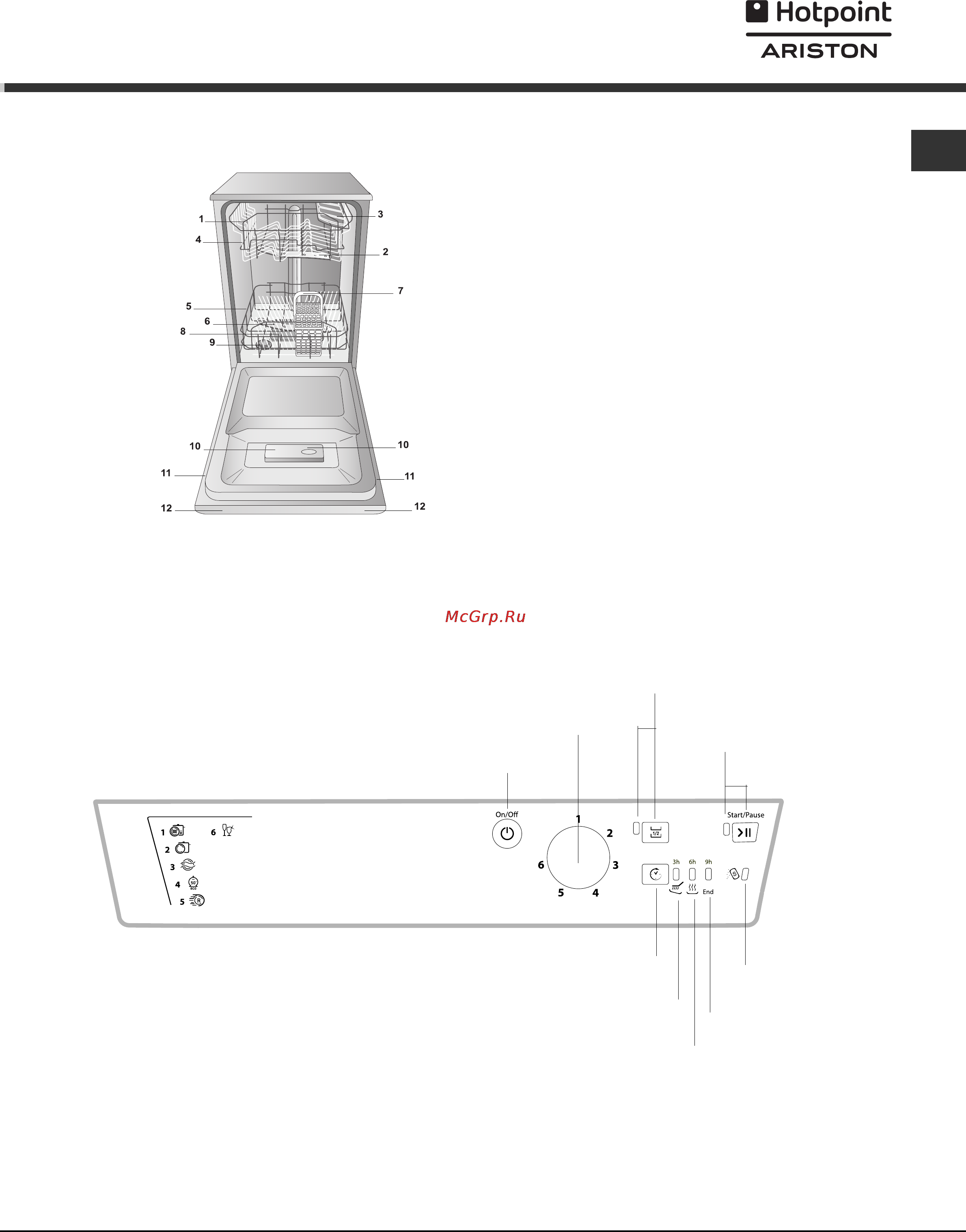 Ariston LSF 6127 Инструкция по эксплуатации онлайн [17/28] 51180