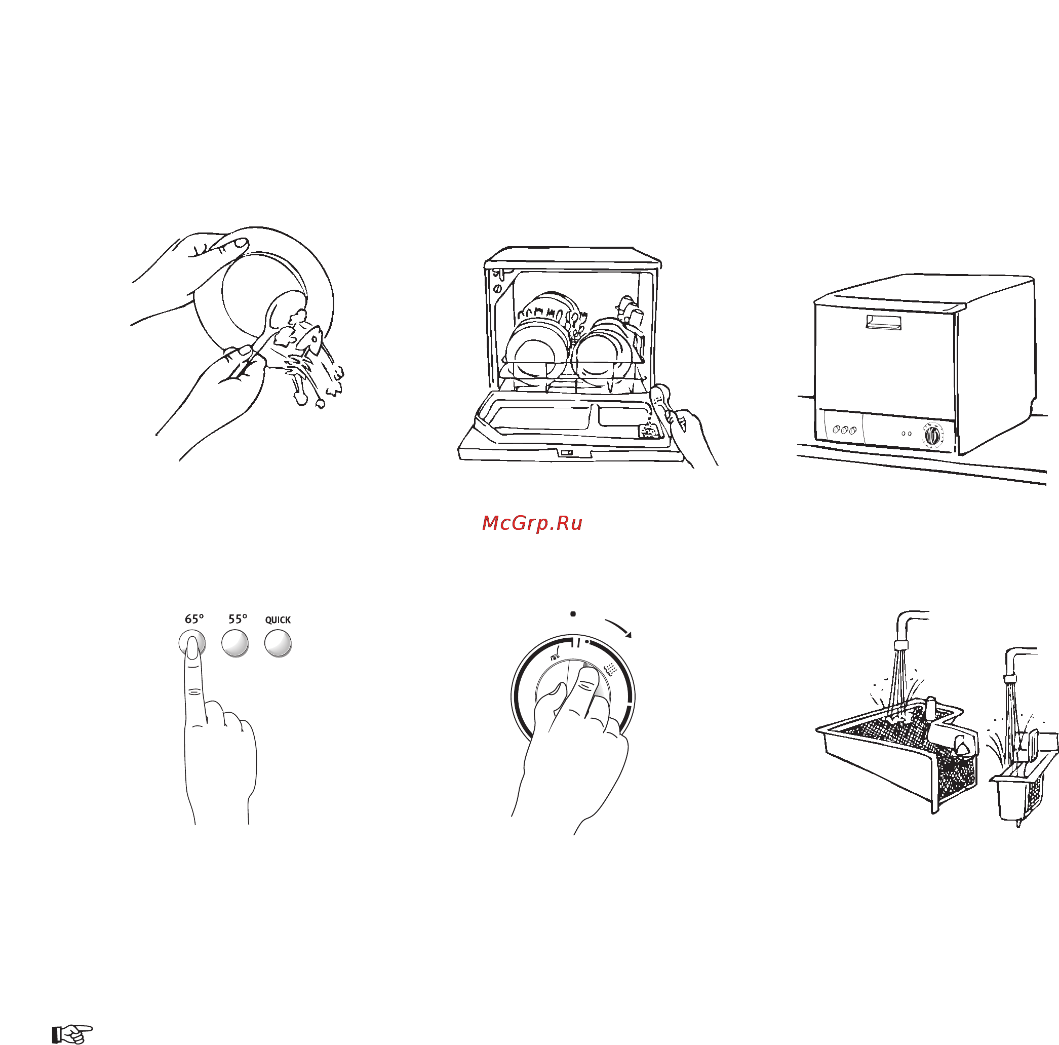 Electrolux ESF 237 [19/24] Starting the programme