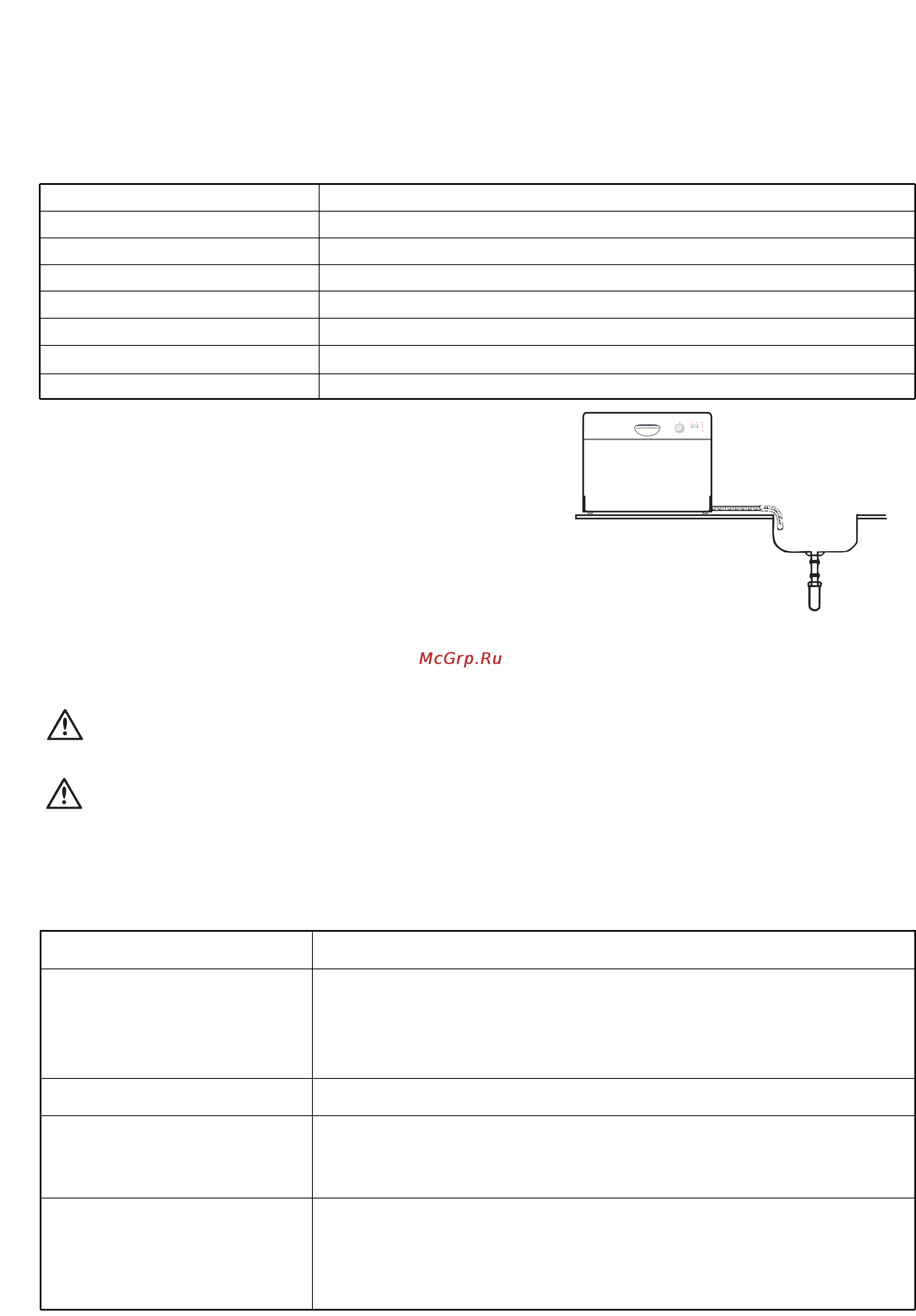 Electrolux ESF 2420 [13/18] Instrukcii po ustanowke