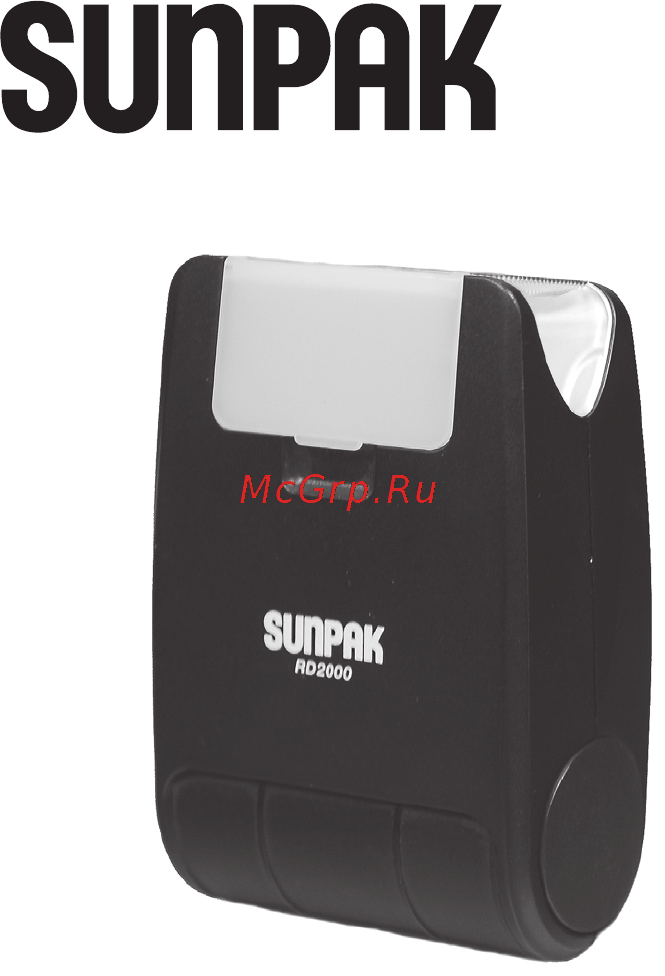 Sunpak RD2000 Nikon Инструкция по эксплуатации онлайн