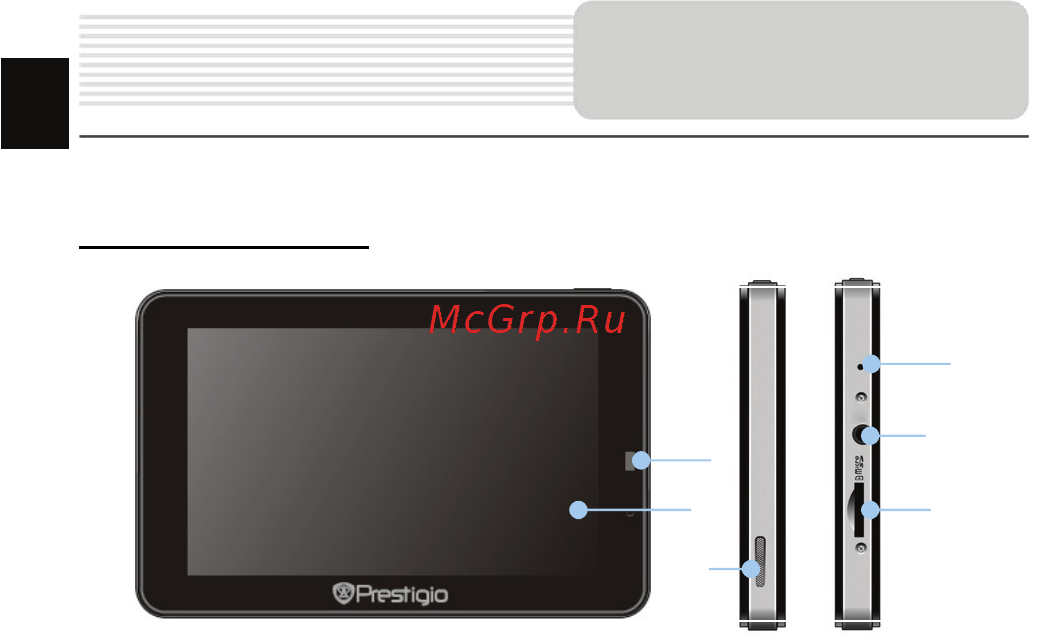 Prestigio GeoVision 5700BTSMHD 4GB [28/50] View of main unit