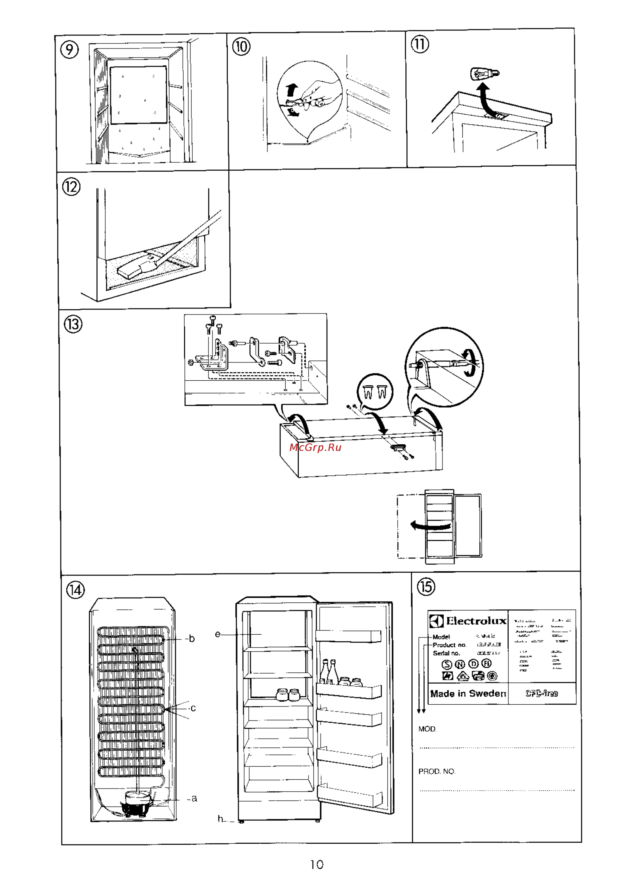 Electrolux ER 3218 C Инструкция по эксплуатации онлайн [10/10] 51251