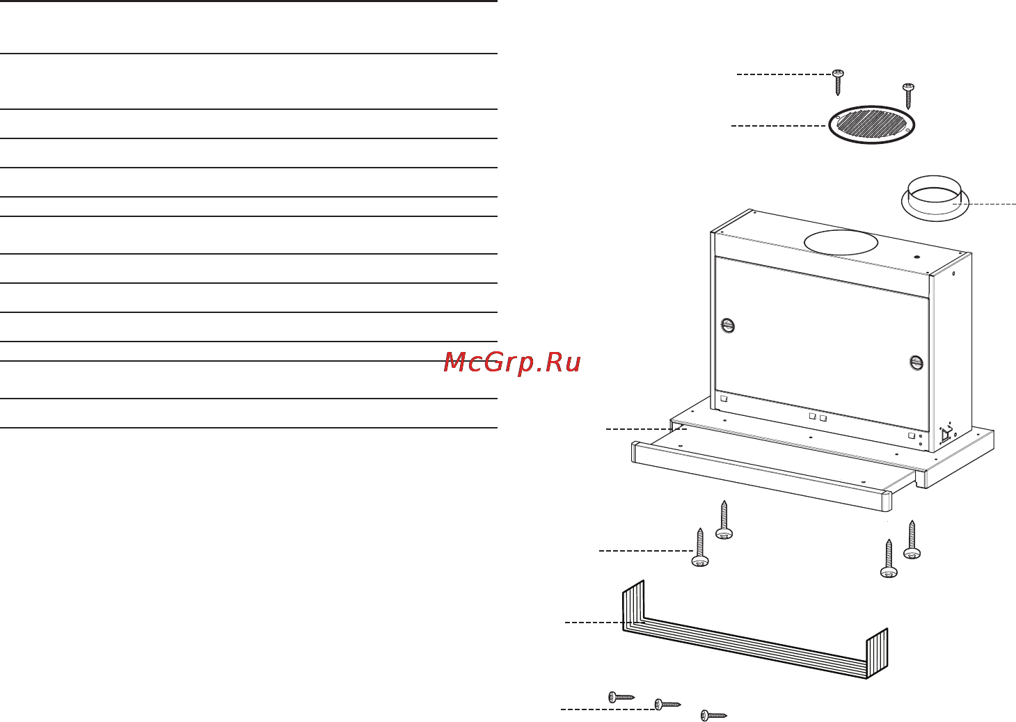 Zanussi ZHP6022 [13/52] Alkatrészek