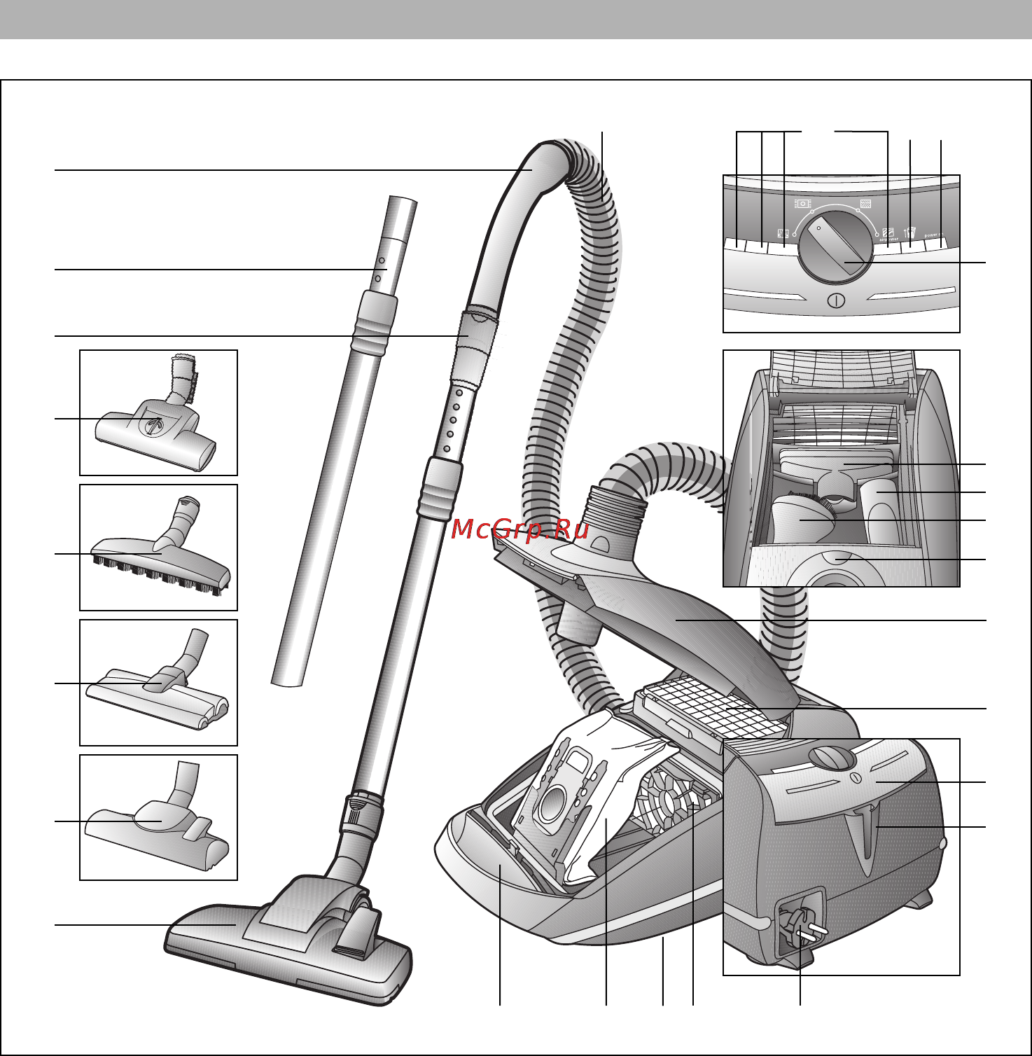 Siemens VSZ 6GP1266 [9/122] Your vacuum cleaner en