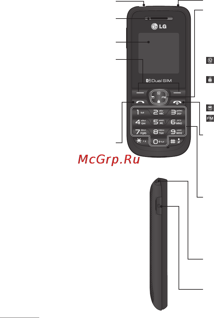 LG A190 Black [71/89] Телефонмен танысу