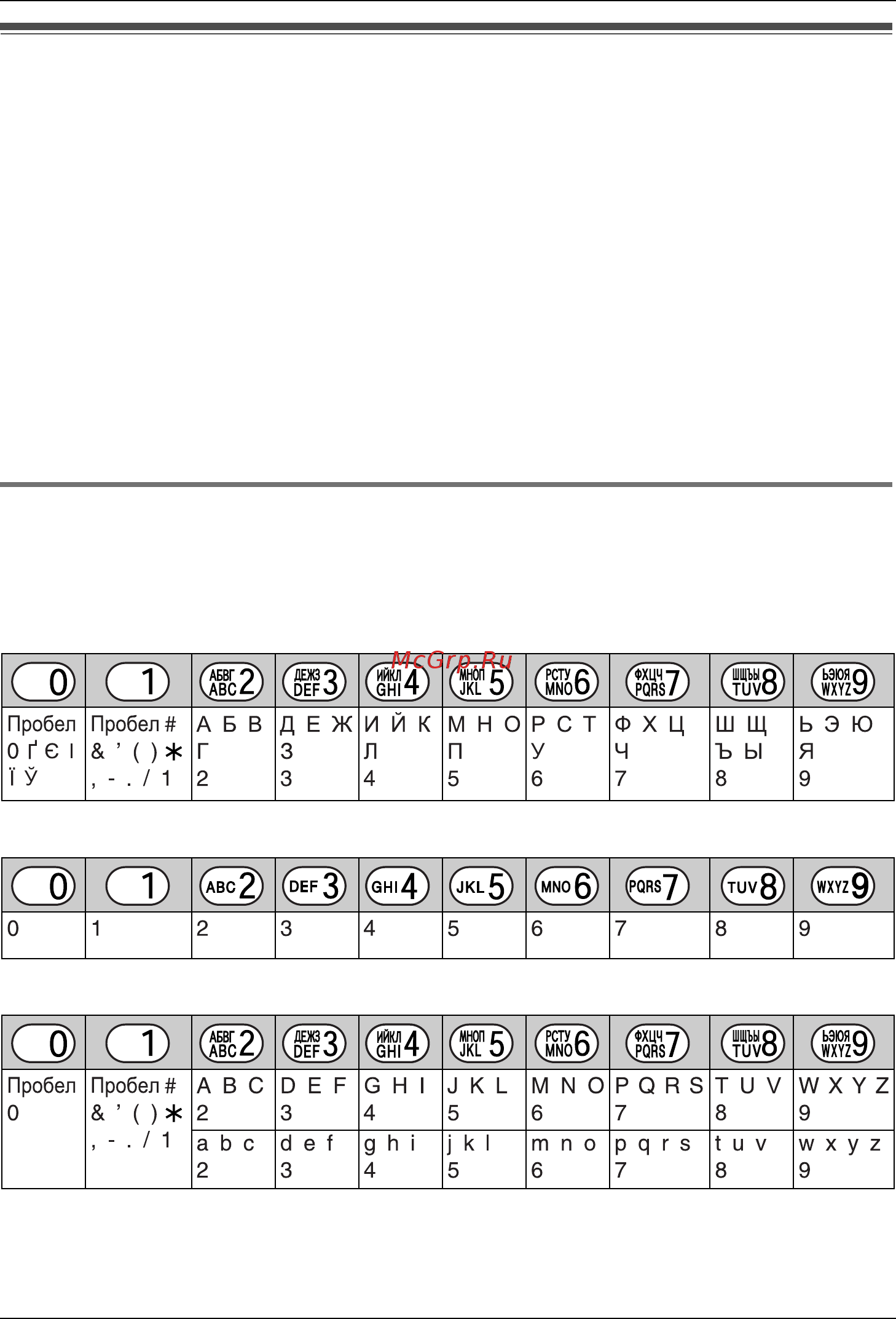 Panasonic KX-TCD296RU [56/68] Ââîä çíàêîâ