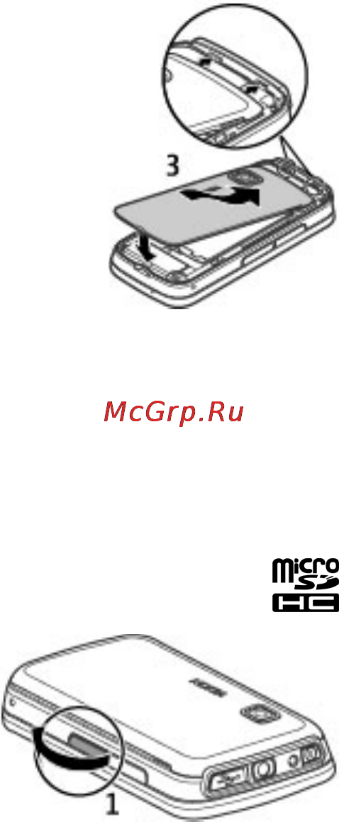 Nokia 5235 White [20/199] Установка карты памяти