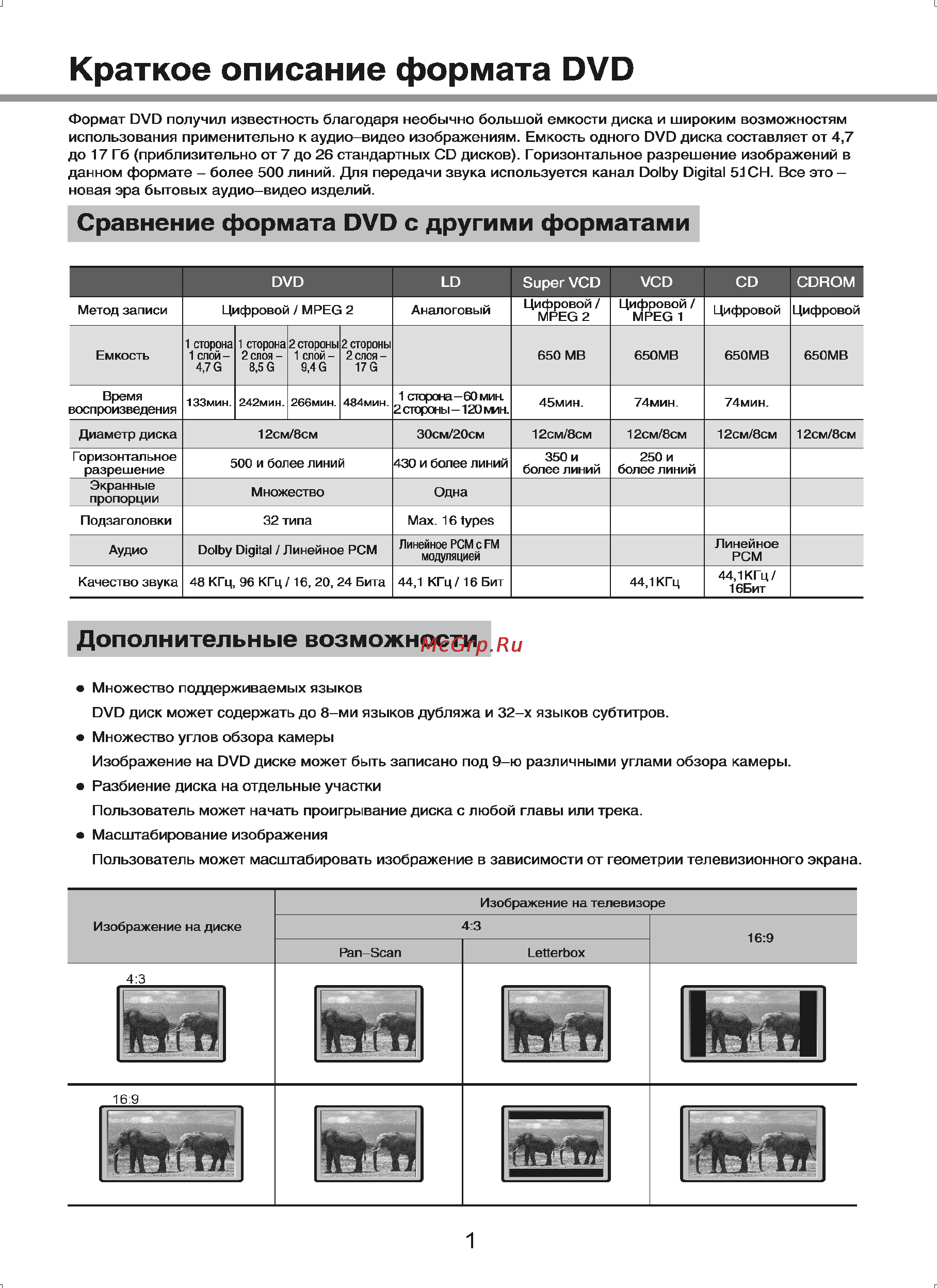 BBK 919PS [3/42] Дополнительные возможности