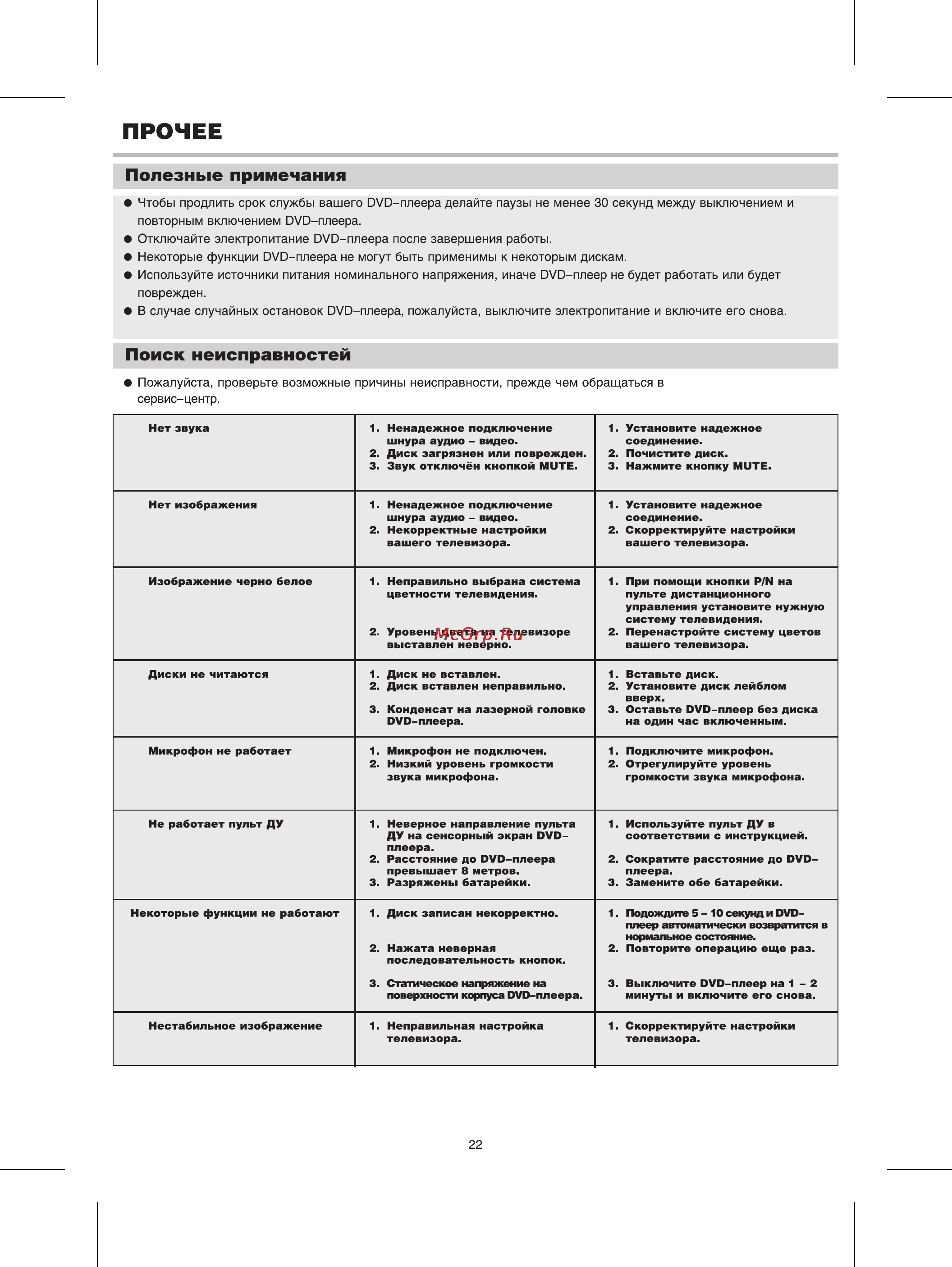 BBK 918S [24/32] Прочее