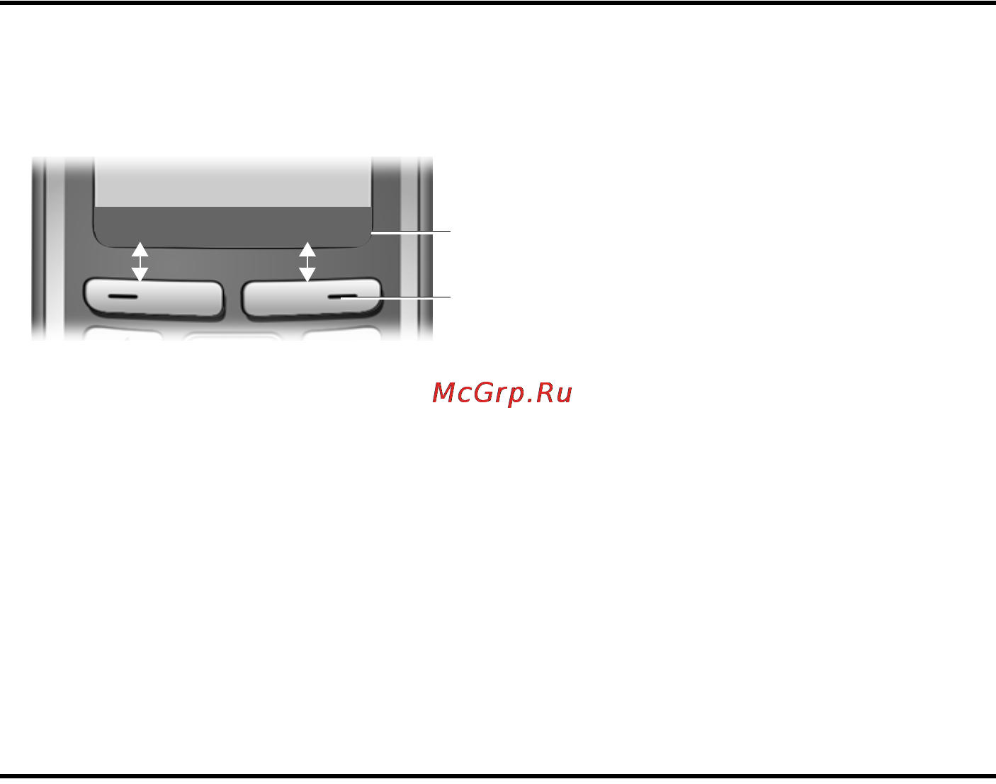 Gigaset C470 IP [41/222] Дисплейные клавиши