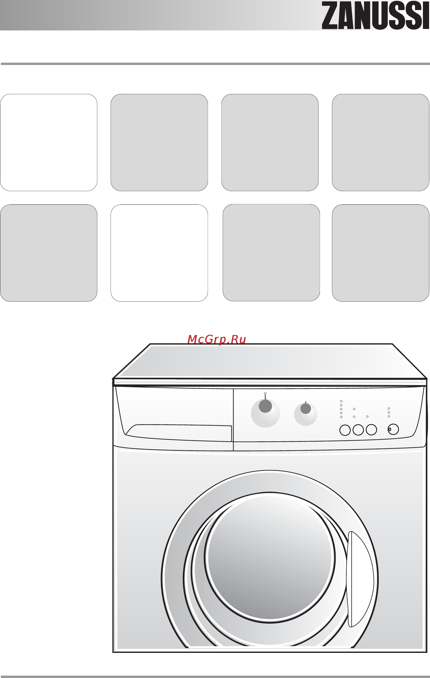 Zanussi ZWD 5105 Инструкция по эксплуатации онлайн